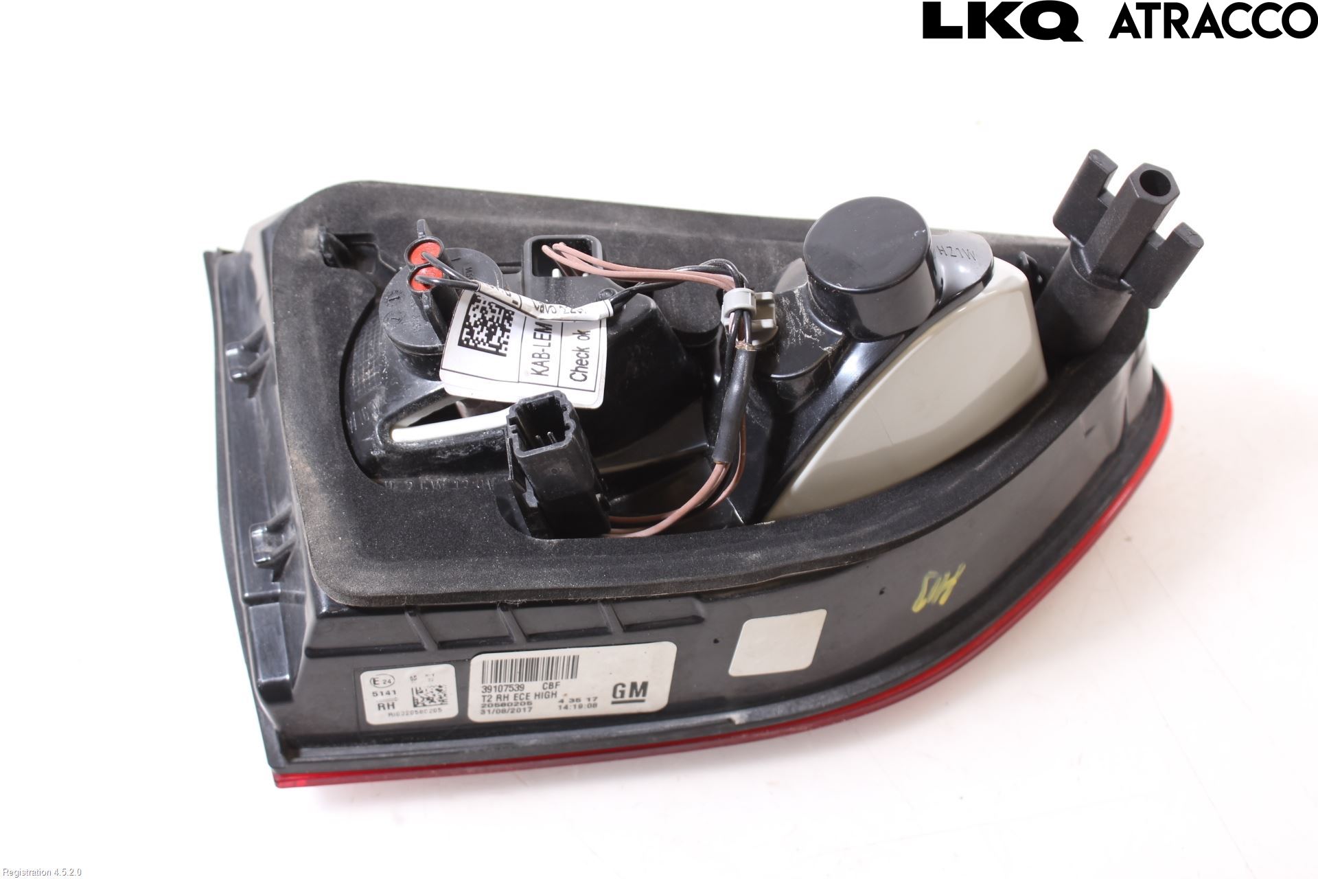 Opel INSIGNIA 17- Bakljus Lucka Hö