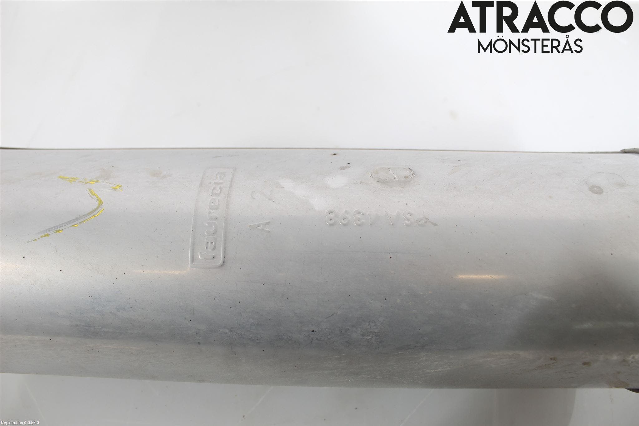 Opel CORSA F, CORSA-E 20- Avgas Mellandämpare