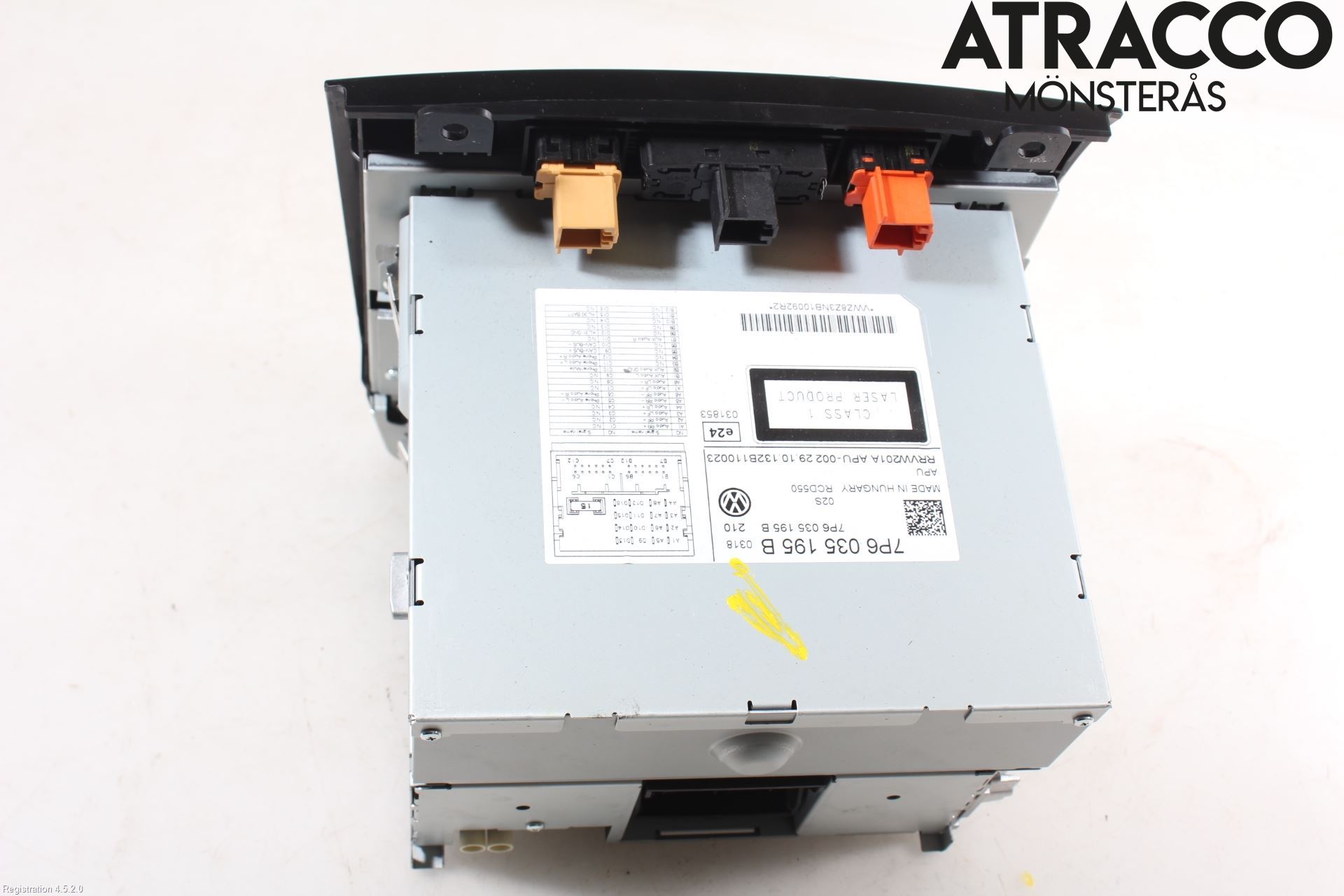 Volkswagen VW TOUAREG 7P 11-18 Cd Radio - Multimediapanel