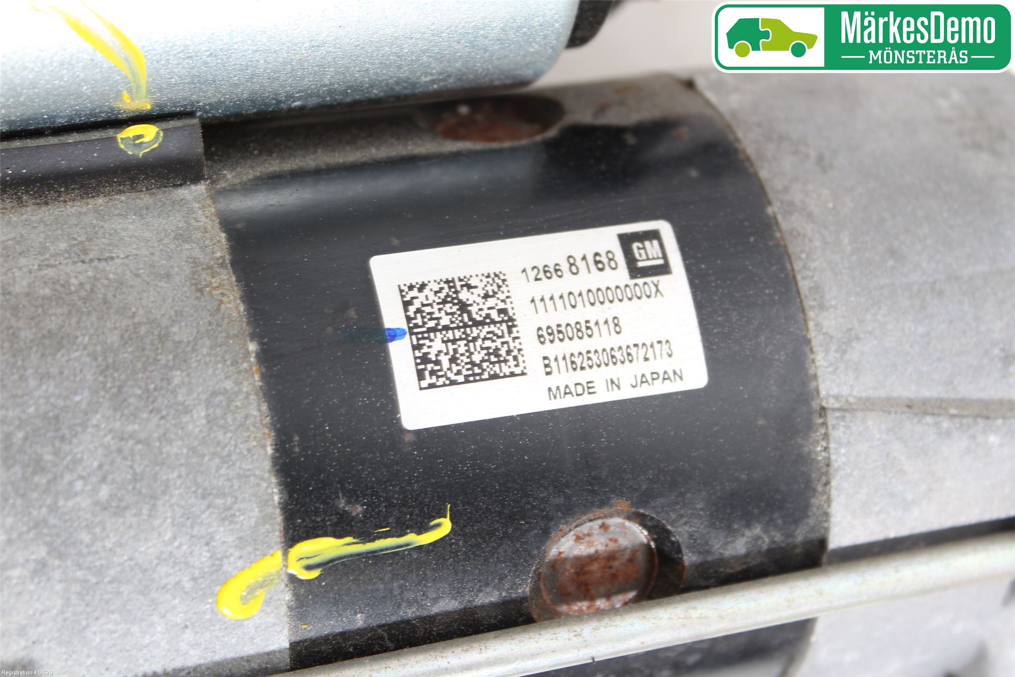 Opel ASTRA K 16-22 Startmotor