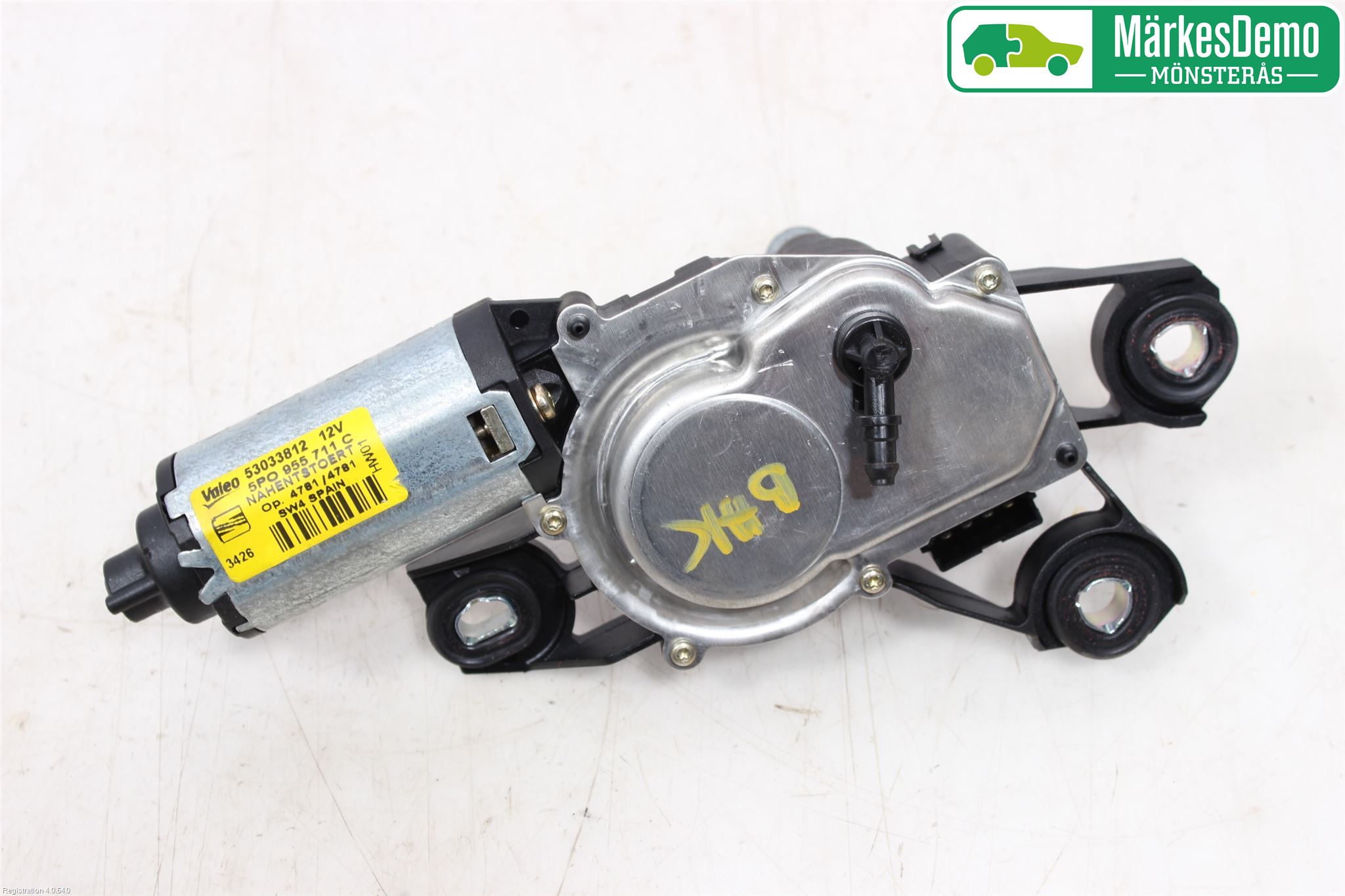 Seat LEON 06-12 Torkarmotor Baklucka