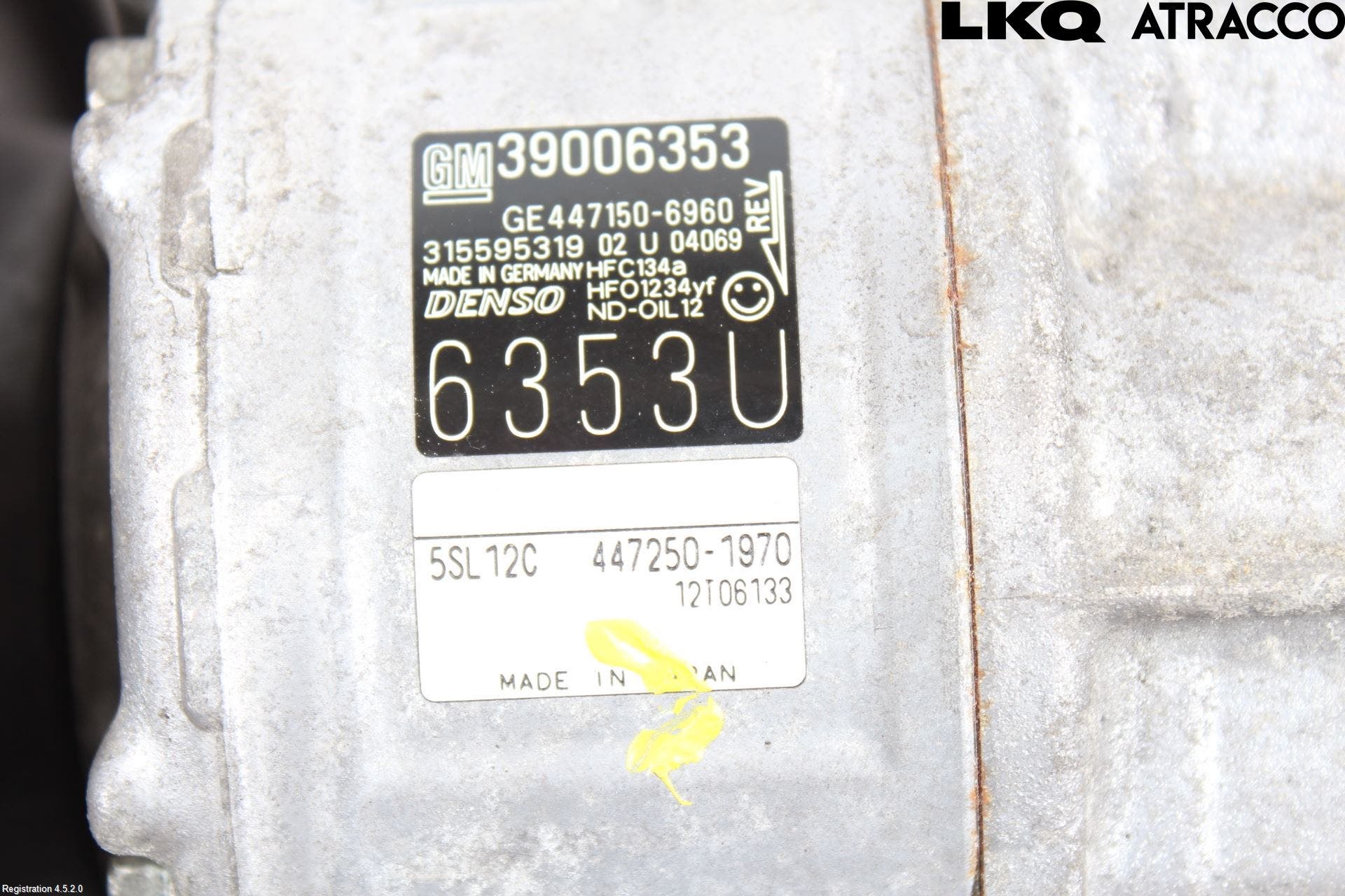 Opel CORSA E 15-19 Ac Kompressor