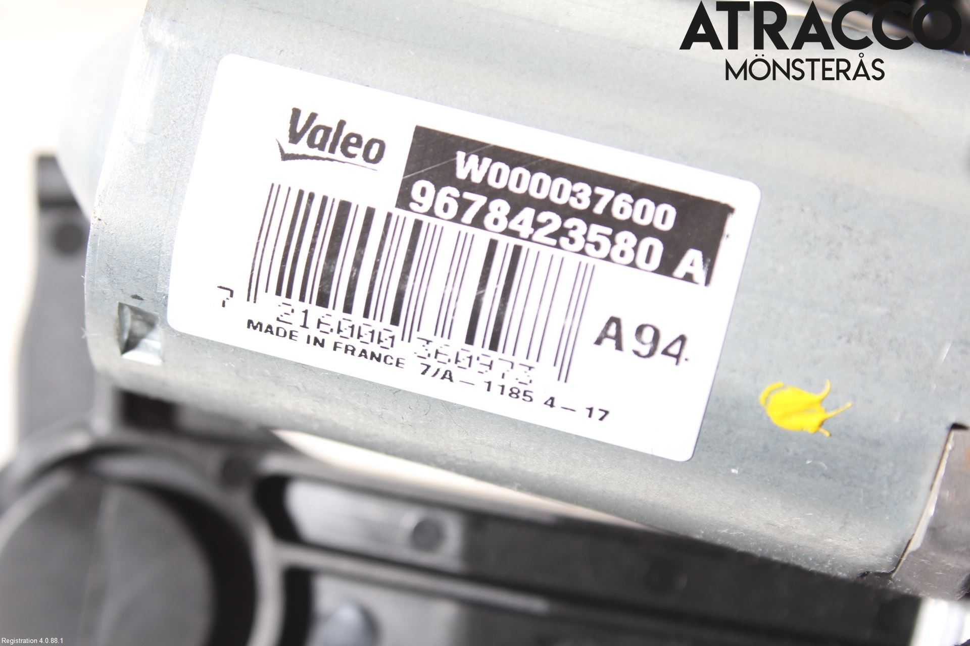Peugeot 2008 13-20 Torkarmotor Baklucka