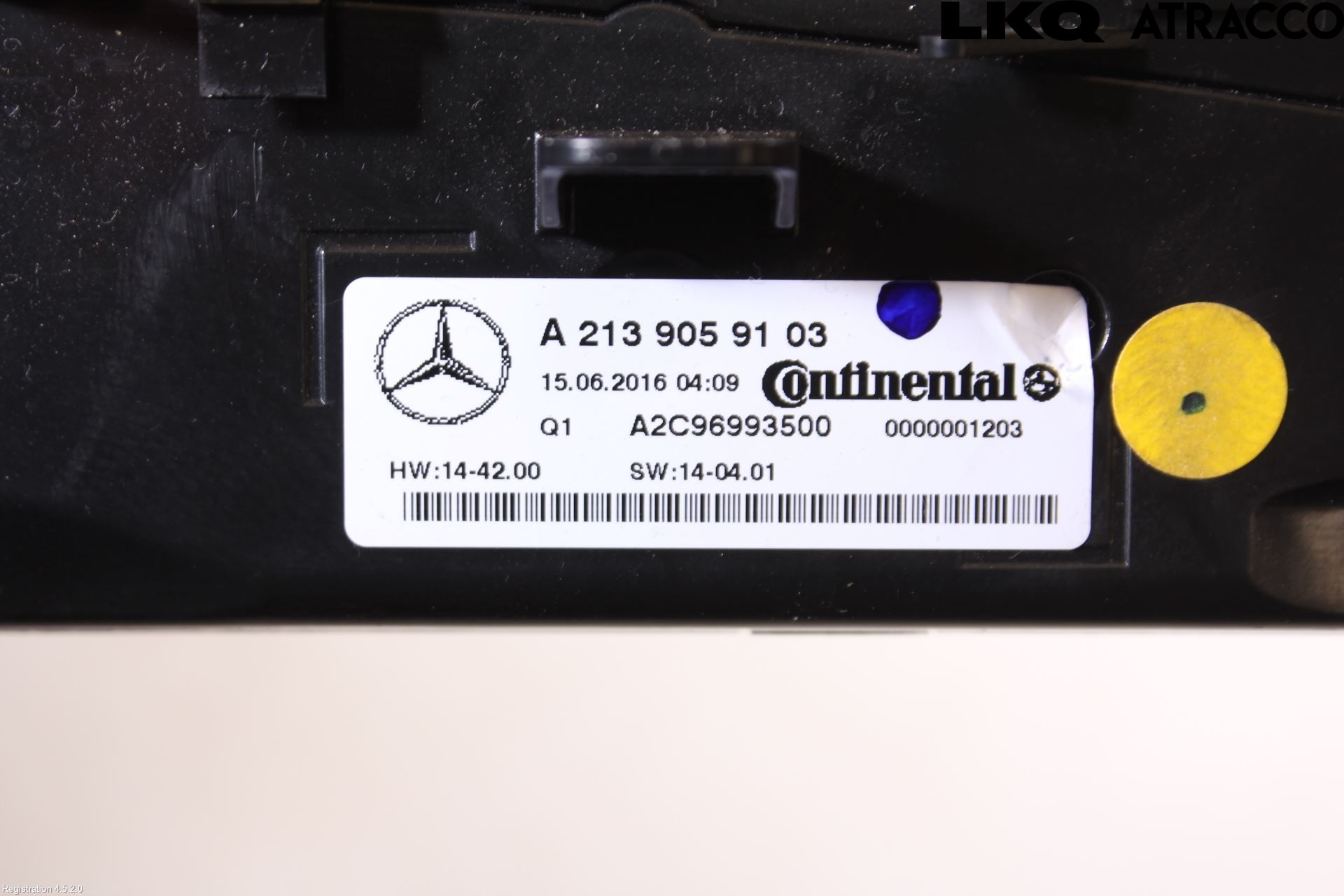 Mercedes-Benz MB E-KLASS (W213) 16-23 Ac Styrenhet Ac Manöveren