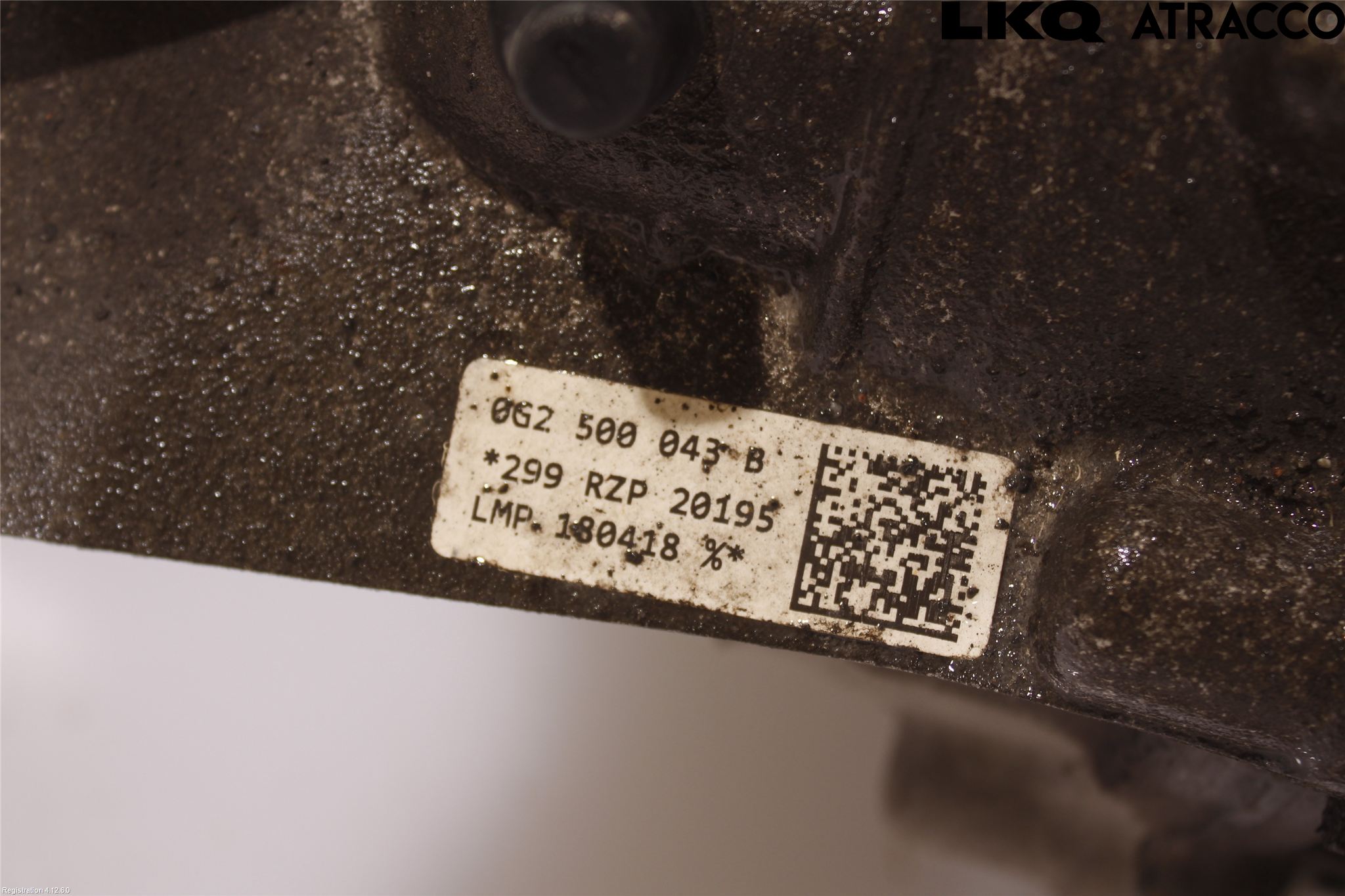 Volkswagen VW TOUAREG CR 18- Bakväxel-Diff