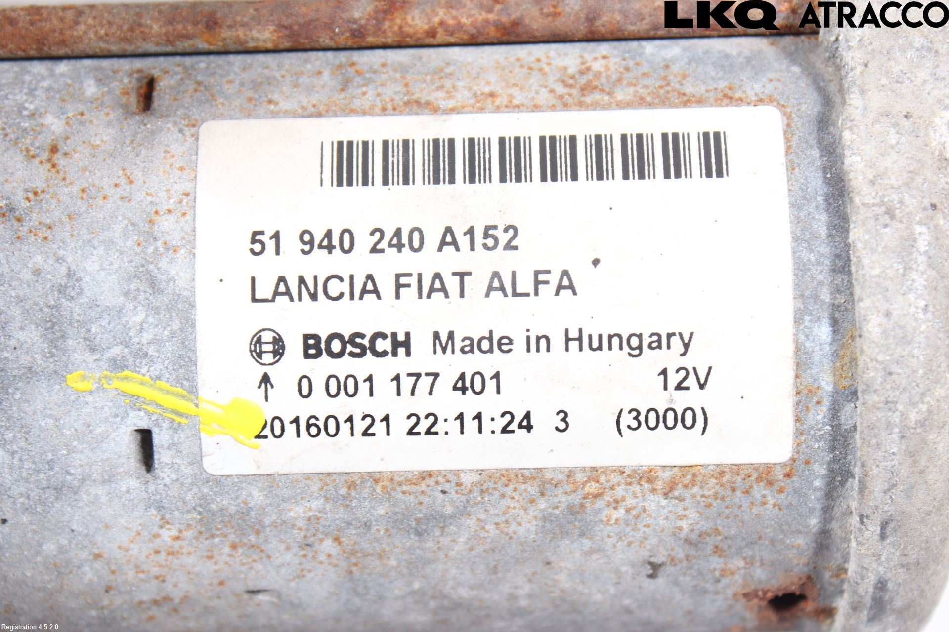 Jeep RENEGADE Startmotor