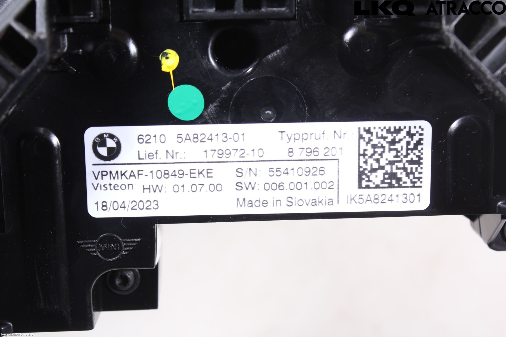 Mini ONE/COOPER 3DR F56 14-24 Instrument Komb