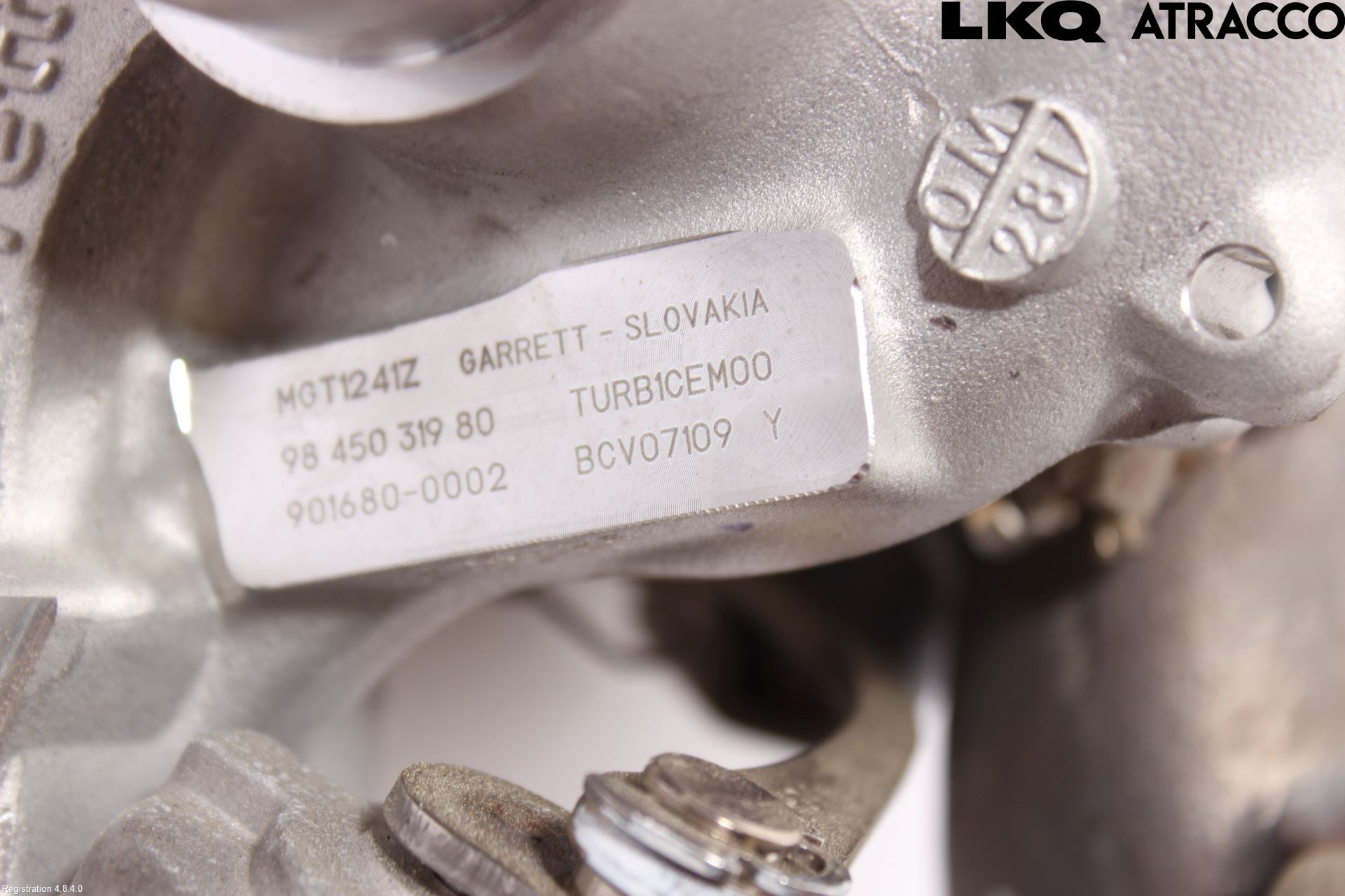 Peugeot 308/E-308 21- Turboaggregat