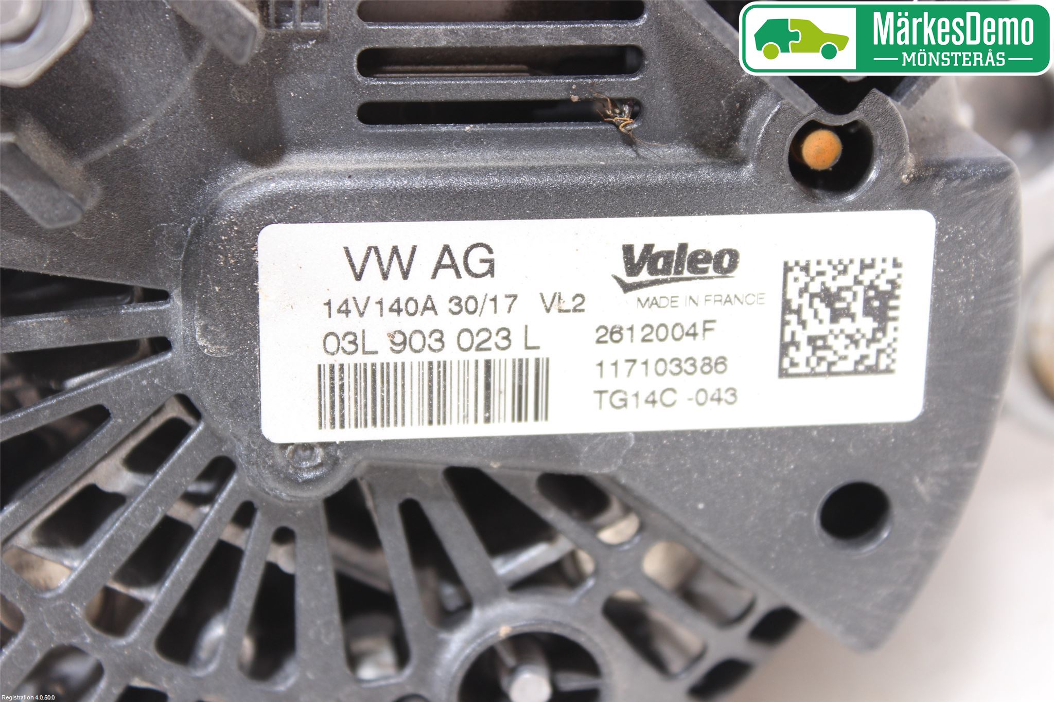 Volkswagen VW CADDY 16-20 Generator