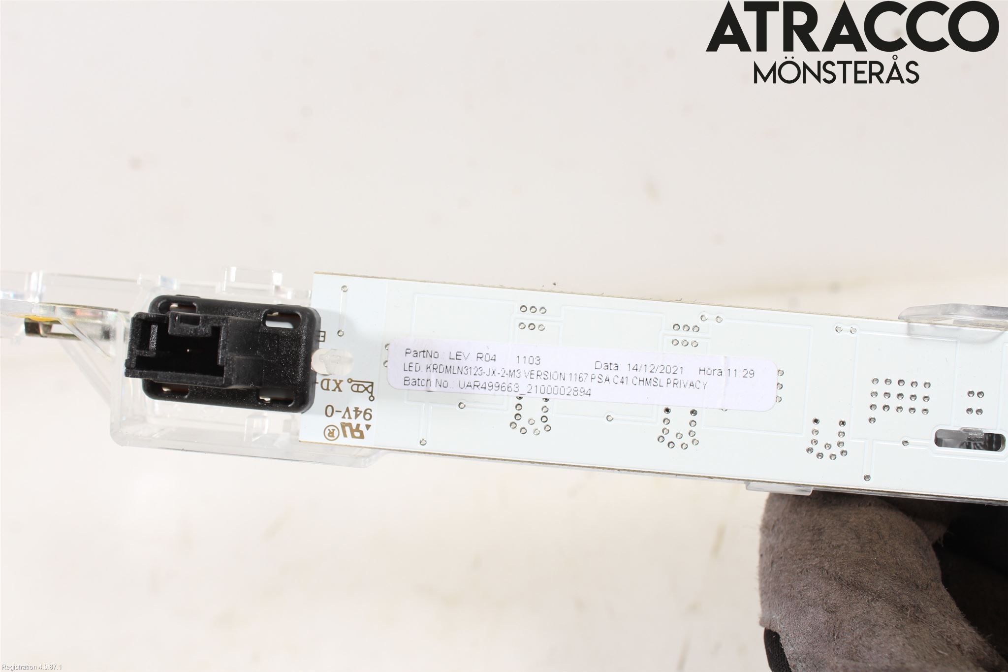 Citroen C4/E-C4 C4X/E-C4X III 21- Bromsljus Bakruta