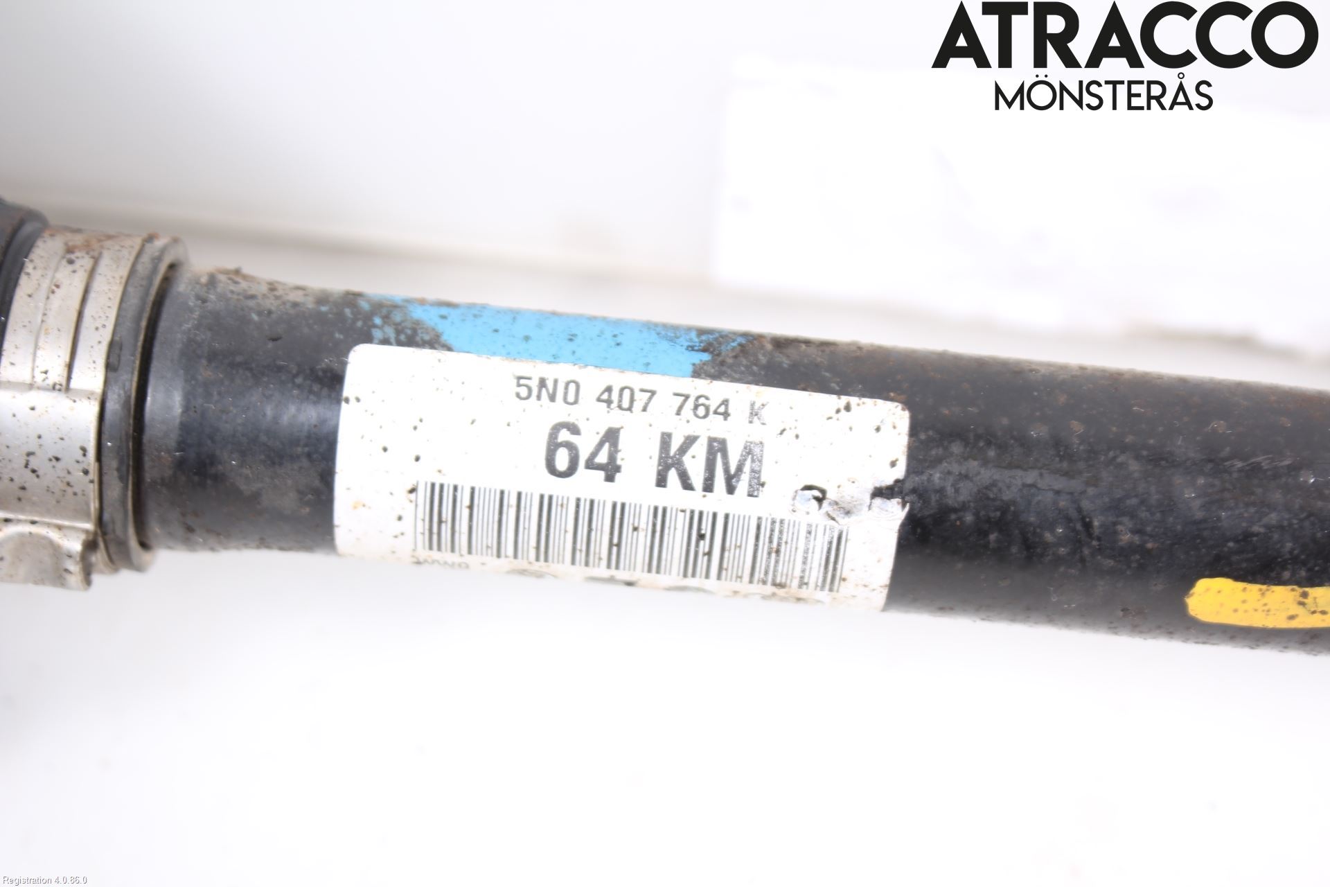 Volkswagen VW TIGUAN 07-16 Drivaxel Fram Höger