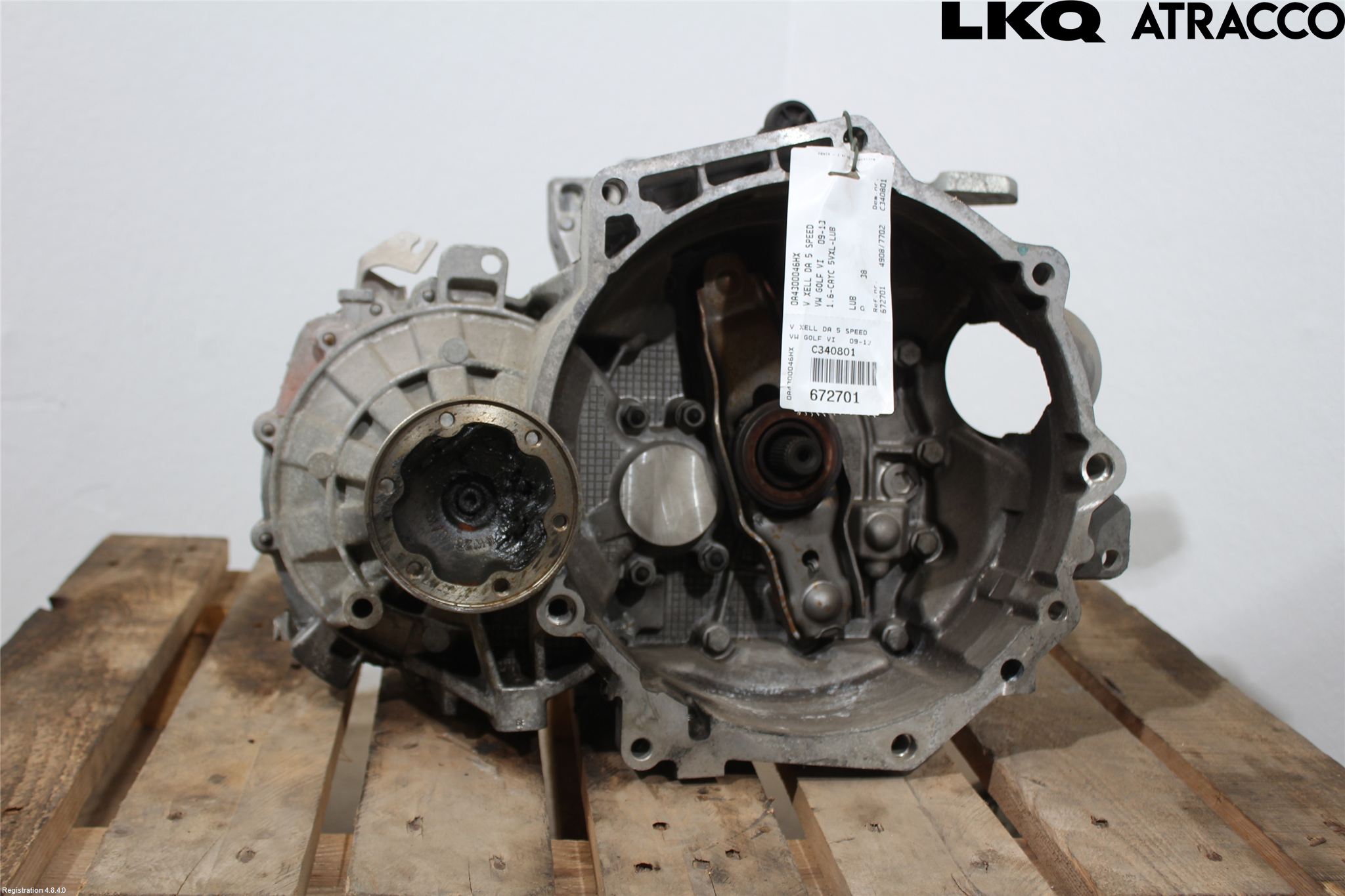 Volkswagen VW GOLF VI 09-13 Växellåda Man 5 Vxl