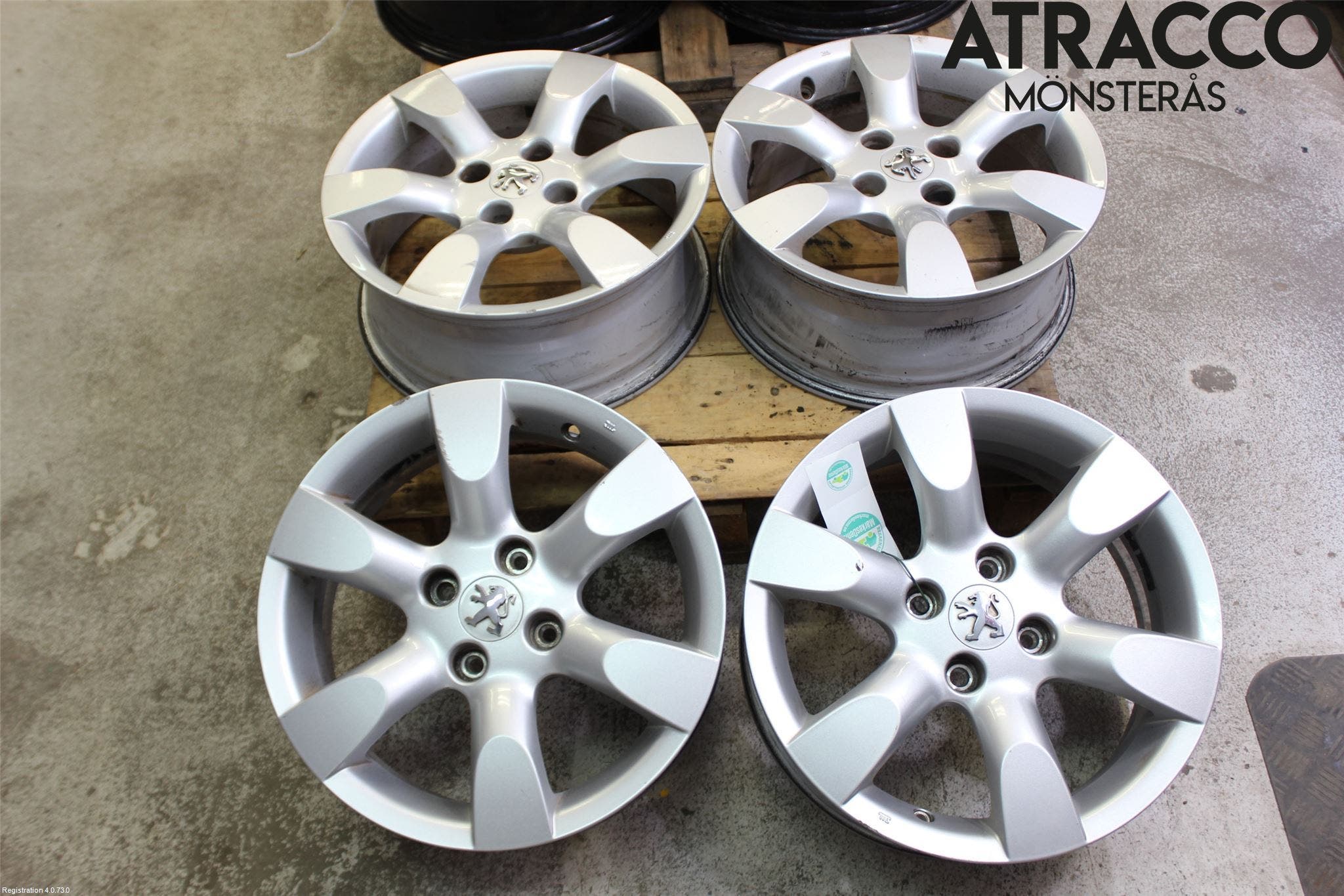 Peugeot 307 05-08 Fälgsats Aluminium