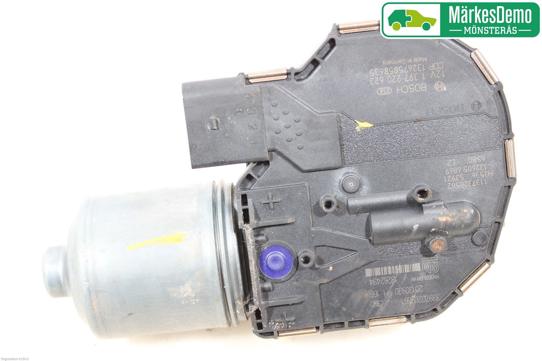 Opel ASTRA J 10-15 Torkarmotor Vindruta