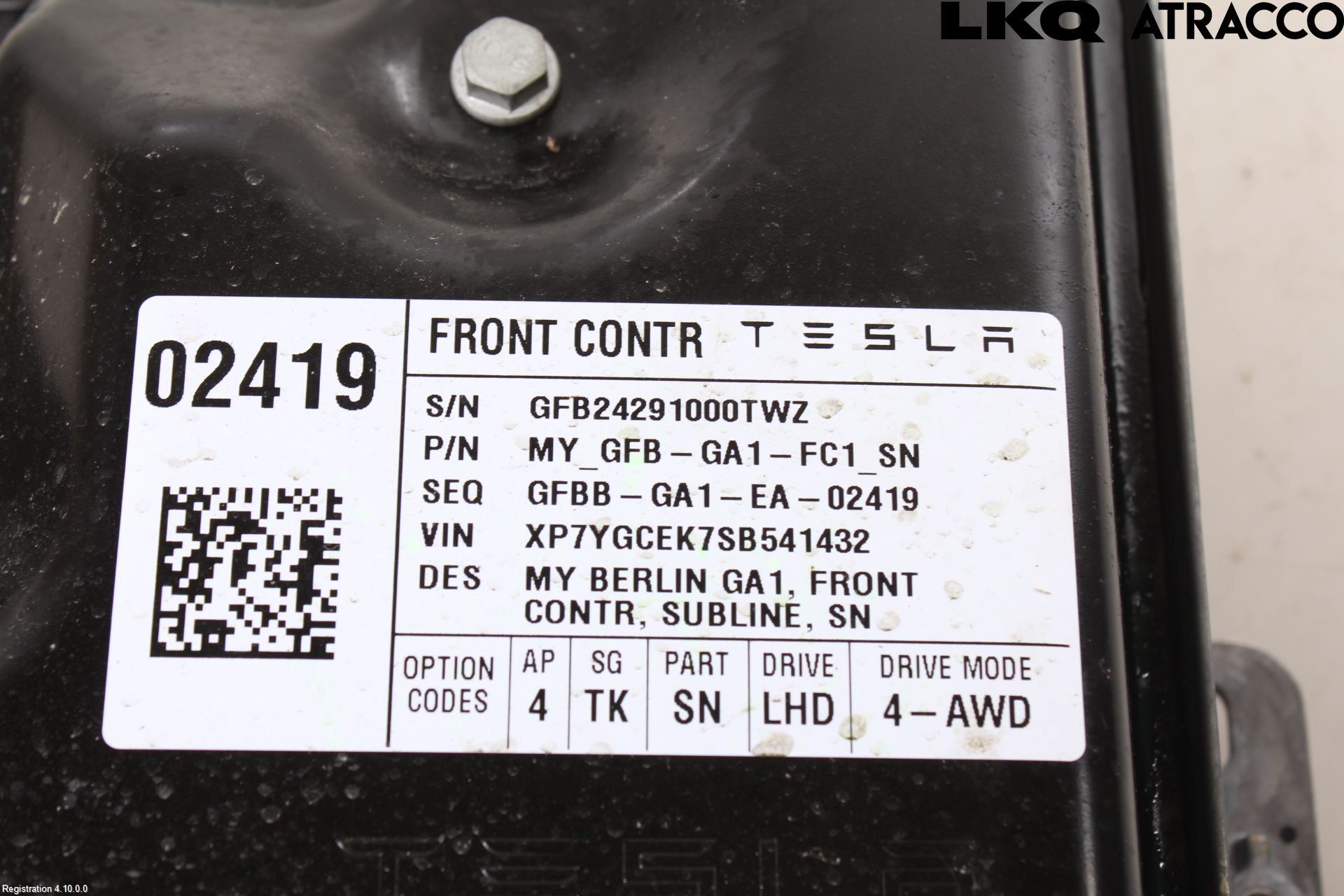 Tesla MODEL Y 21- Styrenhet Övrigt