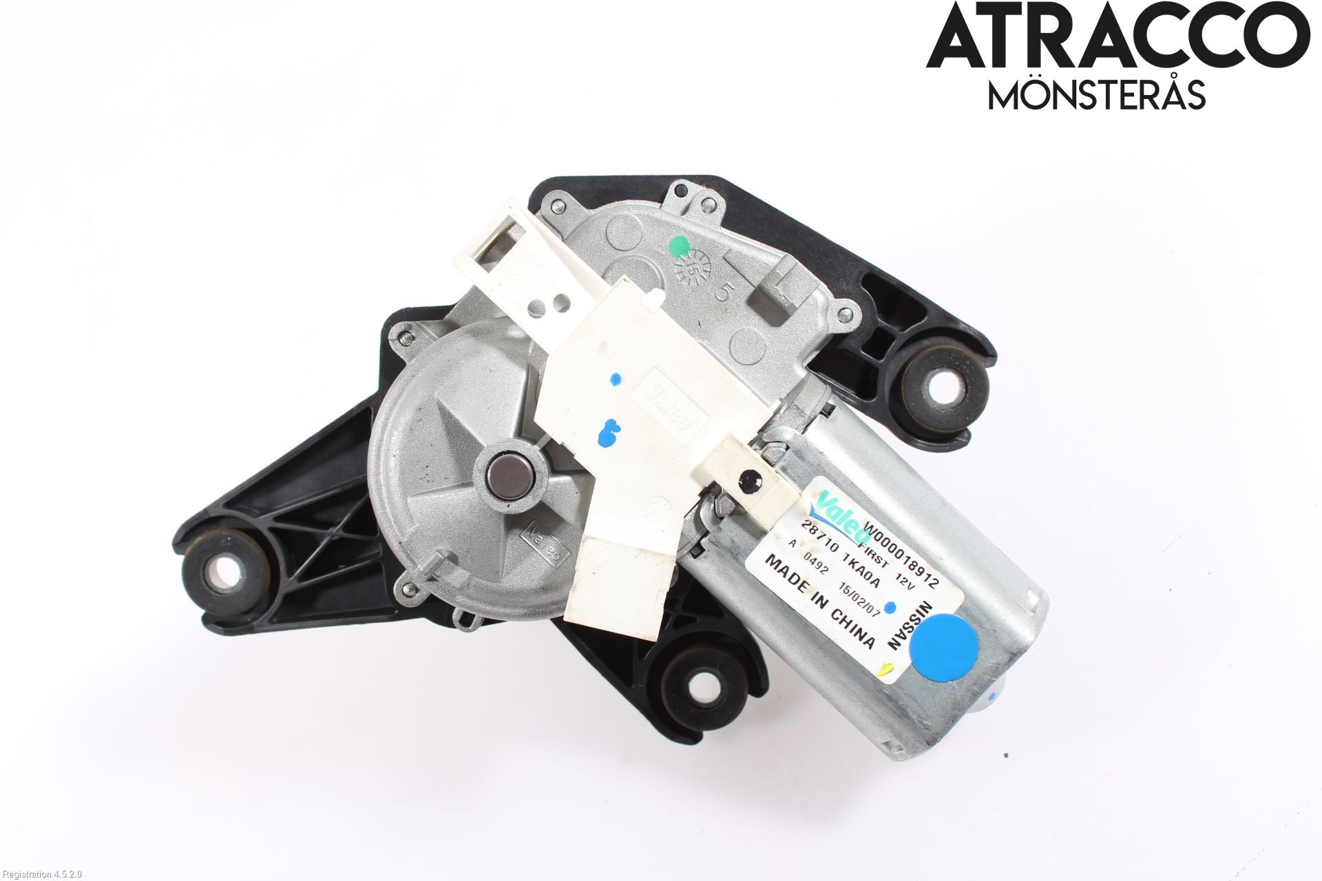 Nissan PULSAR Torkarmotor Baklucka