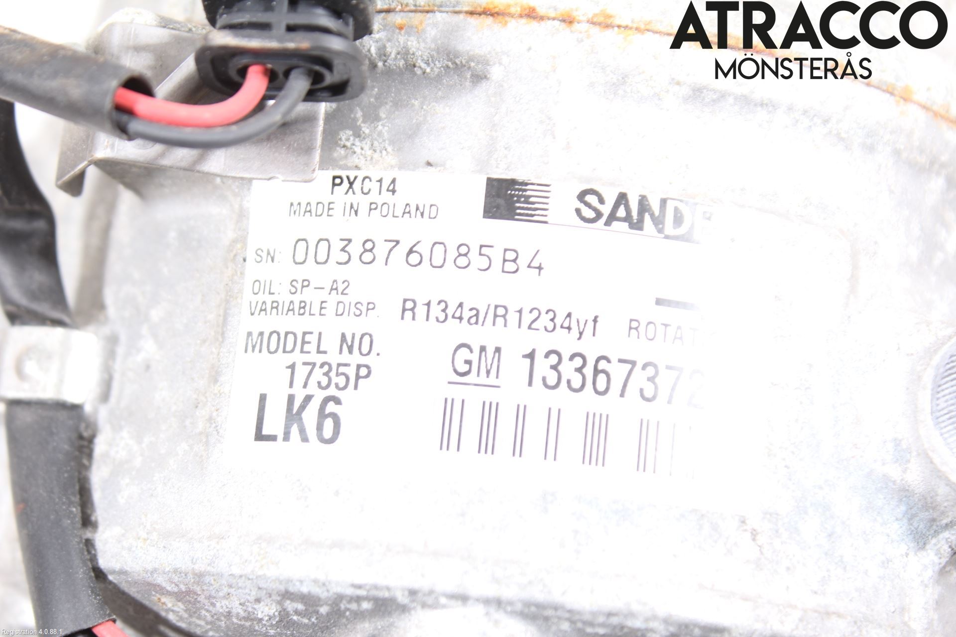 Opel ASTRA K 16-22 Ac Kompressor