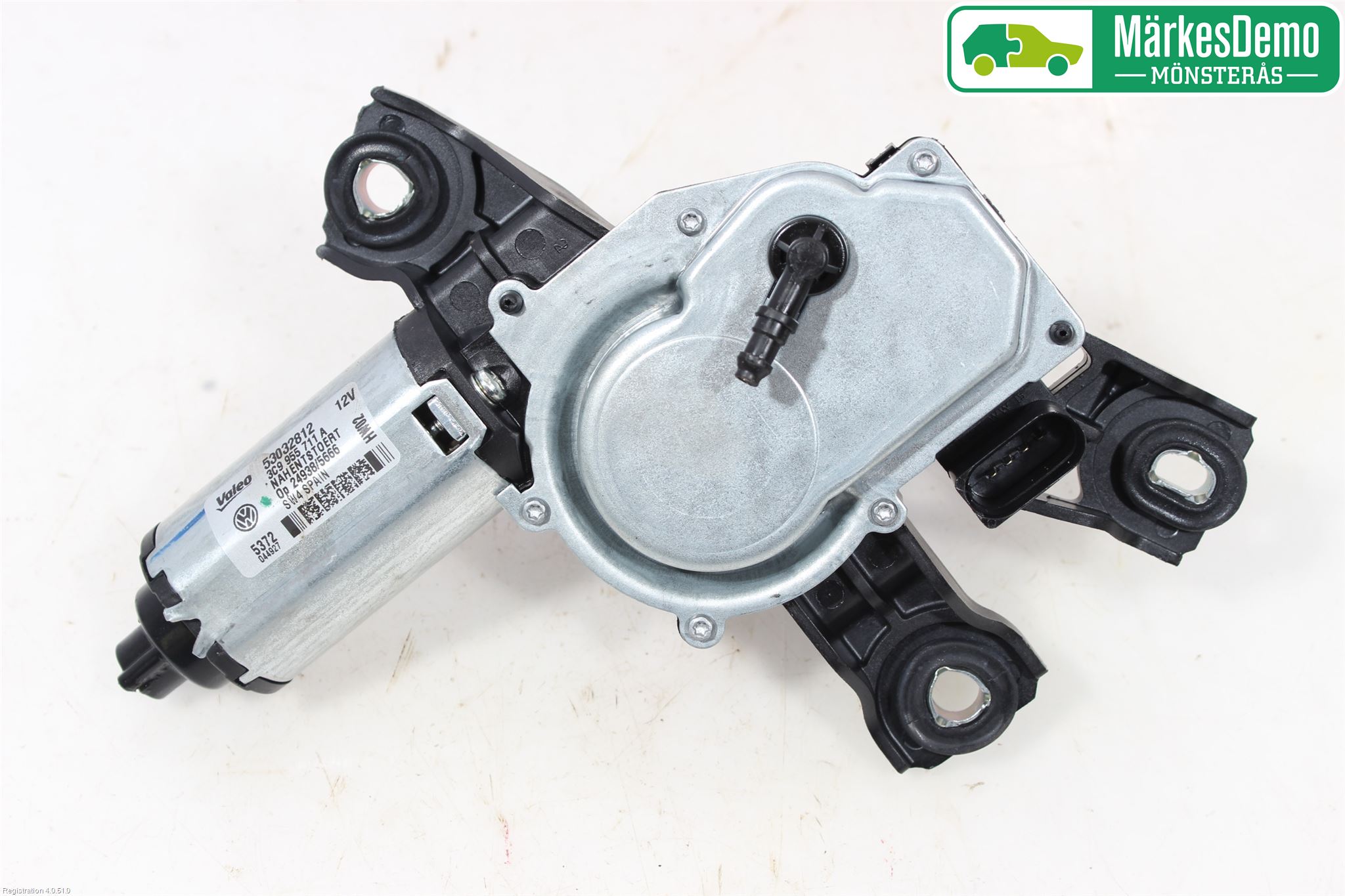 Volkswagen VW PASSAT 11-14 Torkarmotor Baklucka