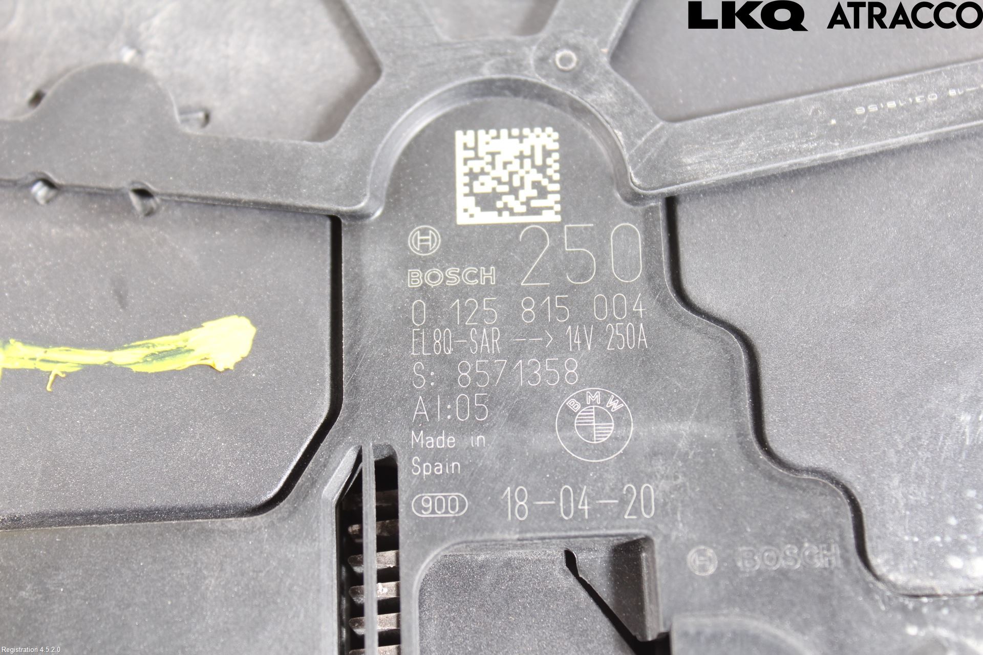 BMW 5 G30/G31/F90 17-23 Generator