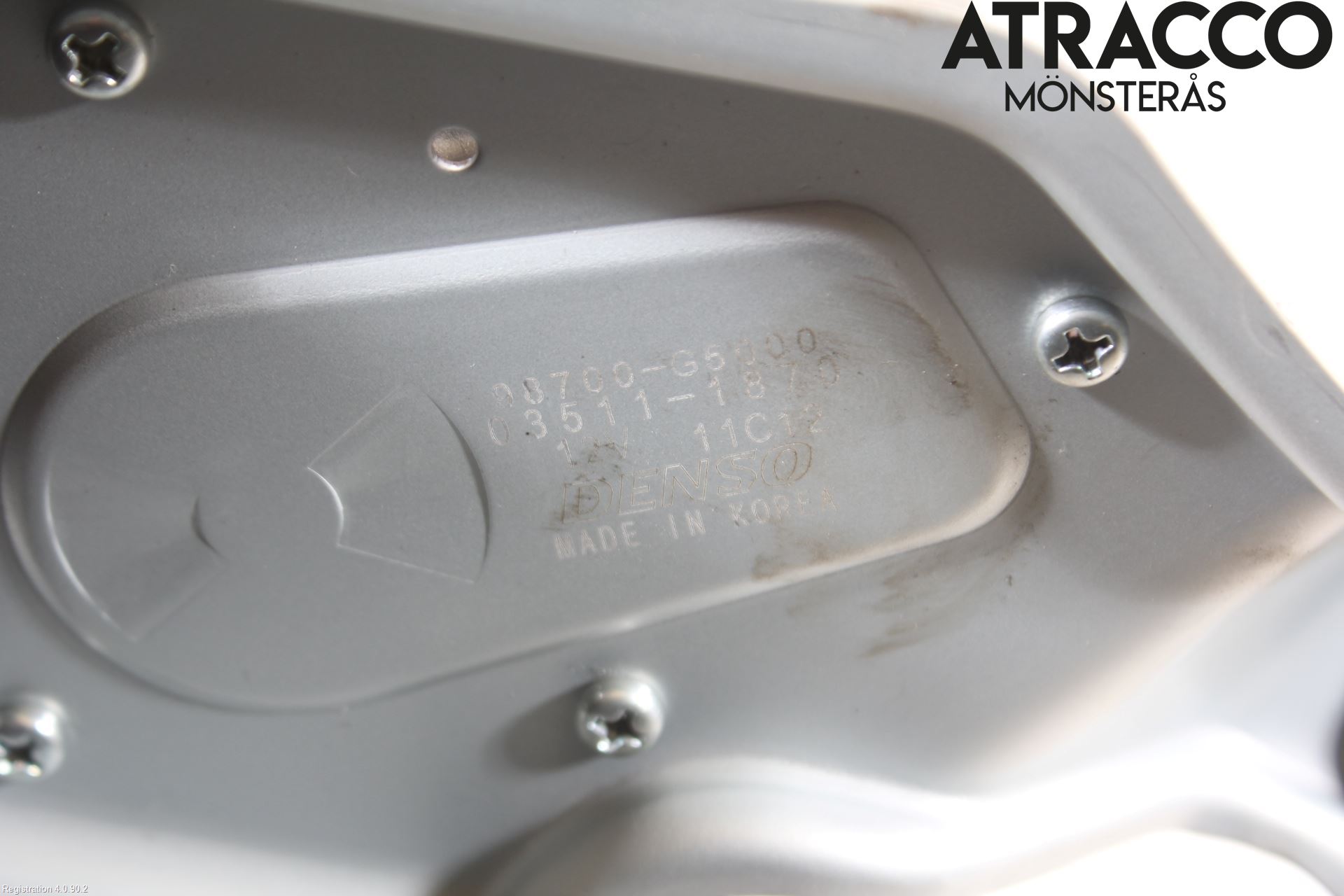 Kia NIRO (DE) 17-22 Torkarmotor Baklucka