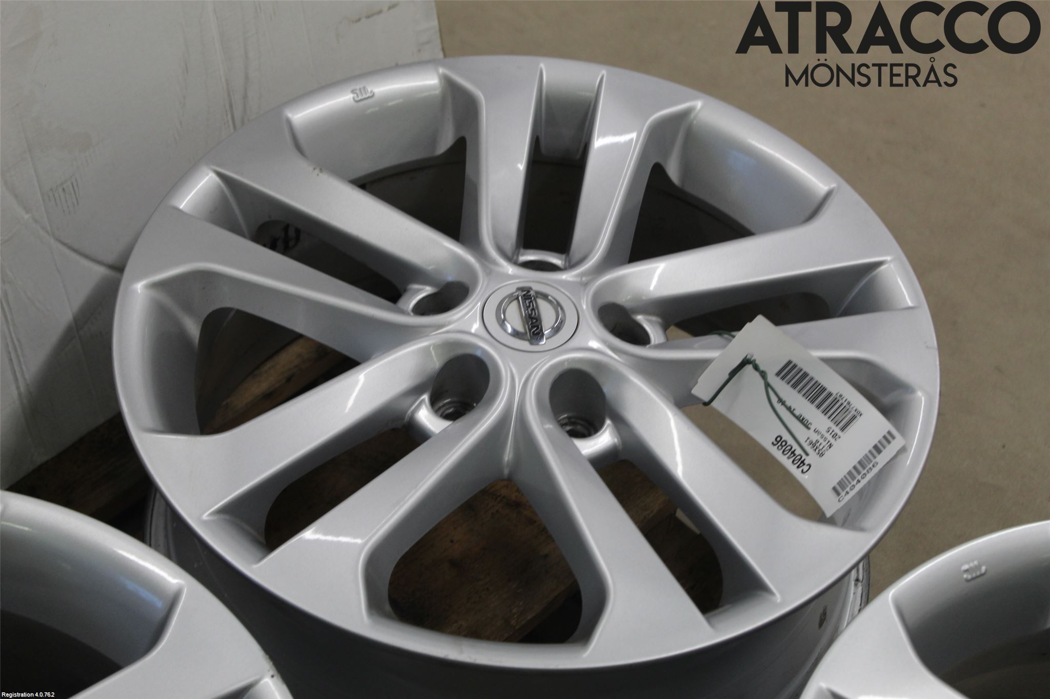 Nissan JUKE 14-19 Fälgsats Aluminium