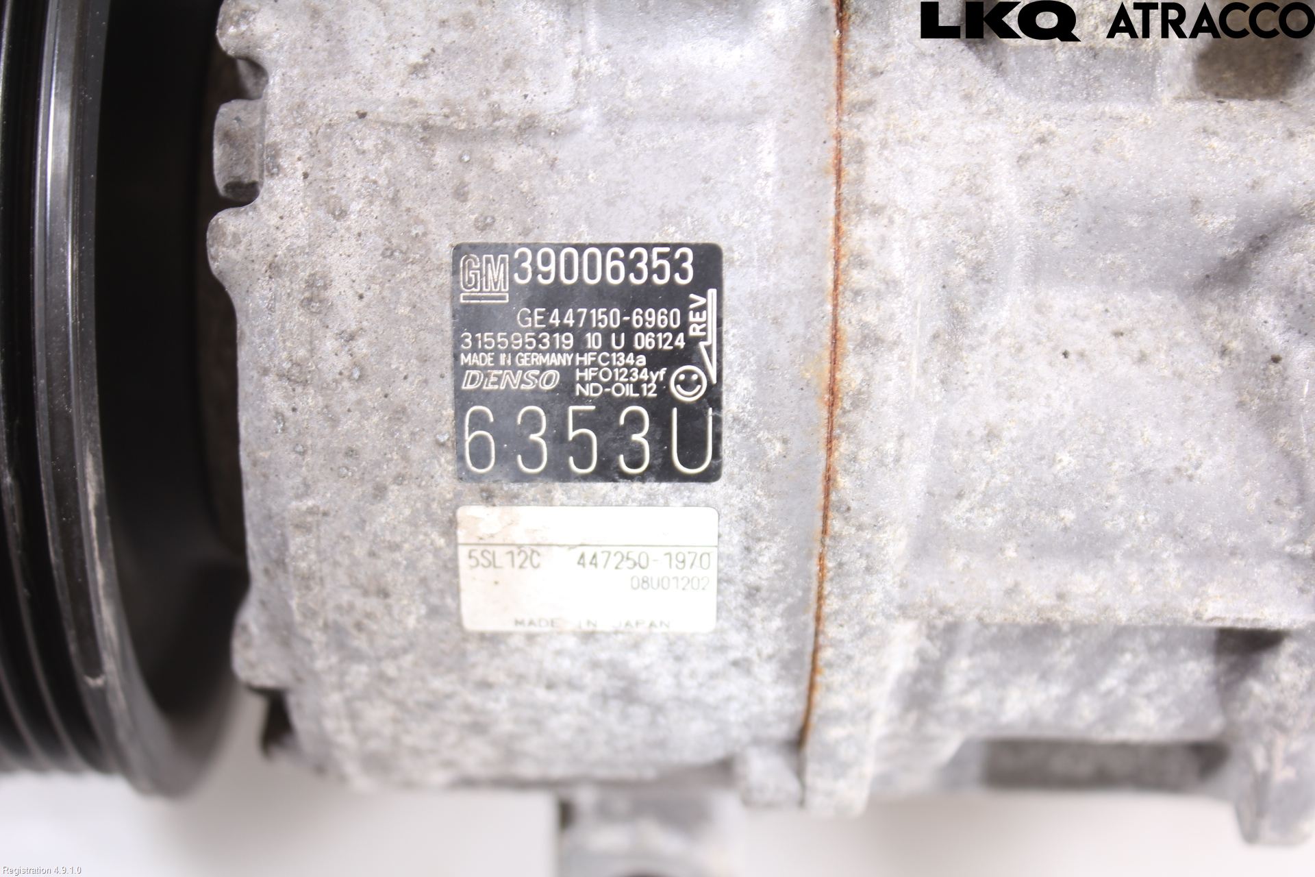 Opel CORSA E 15-19 Ac Kompressor