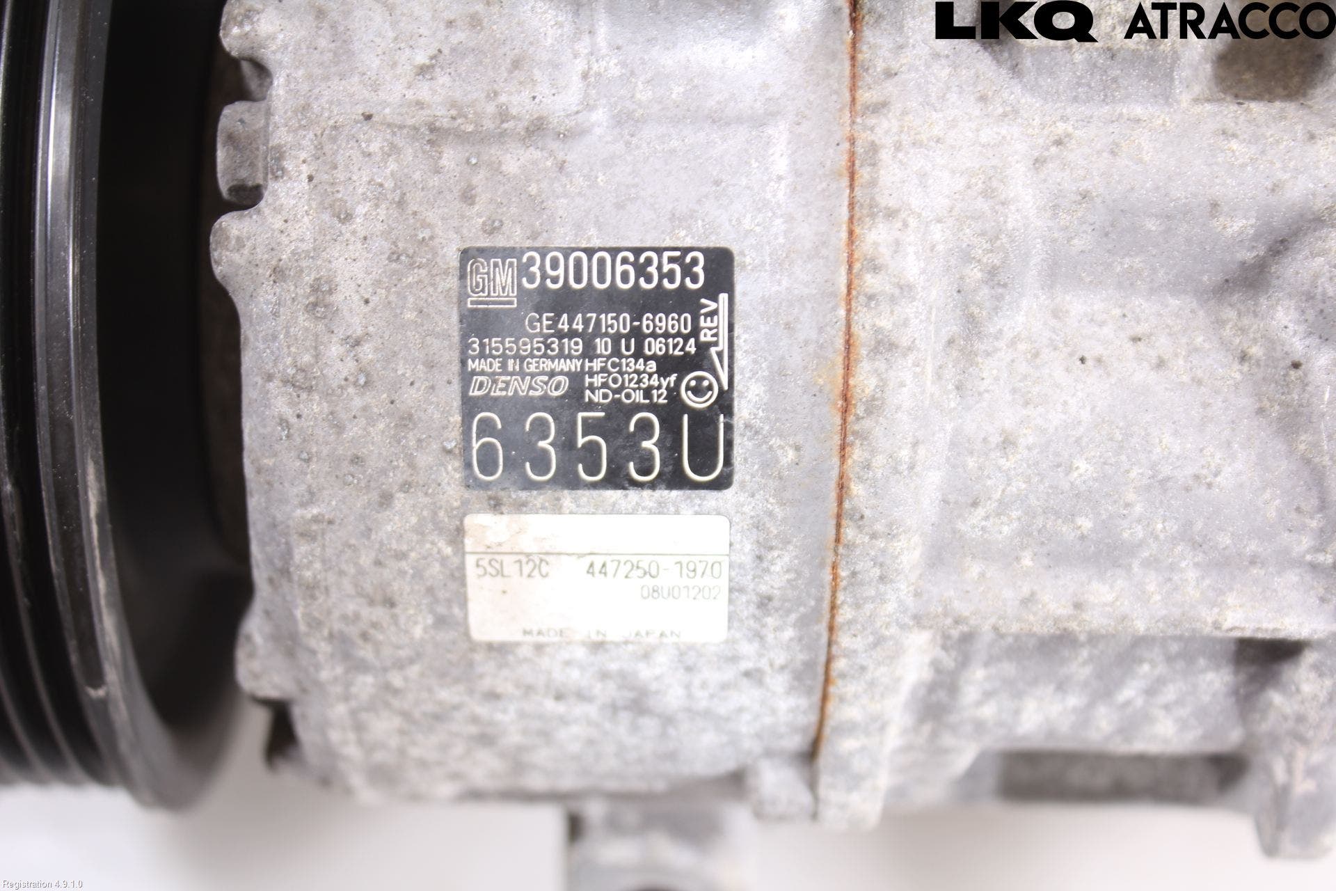 Opel CORSA E 15-19 Ac Kompressor