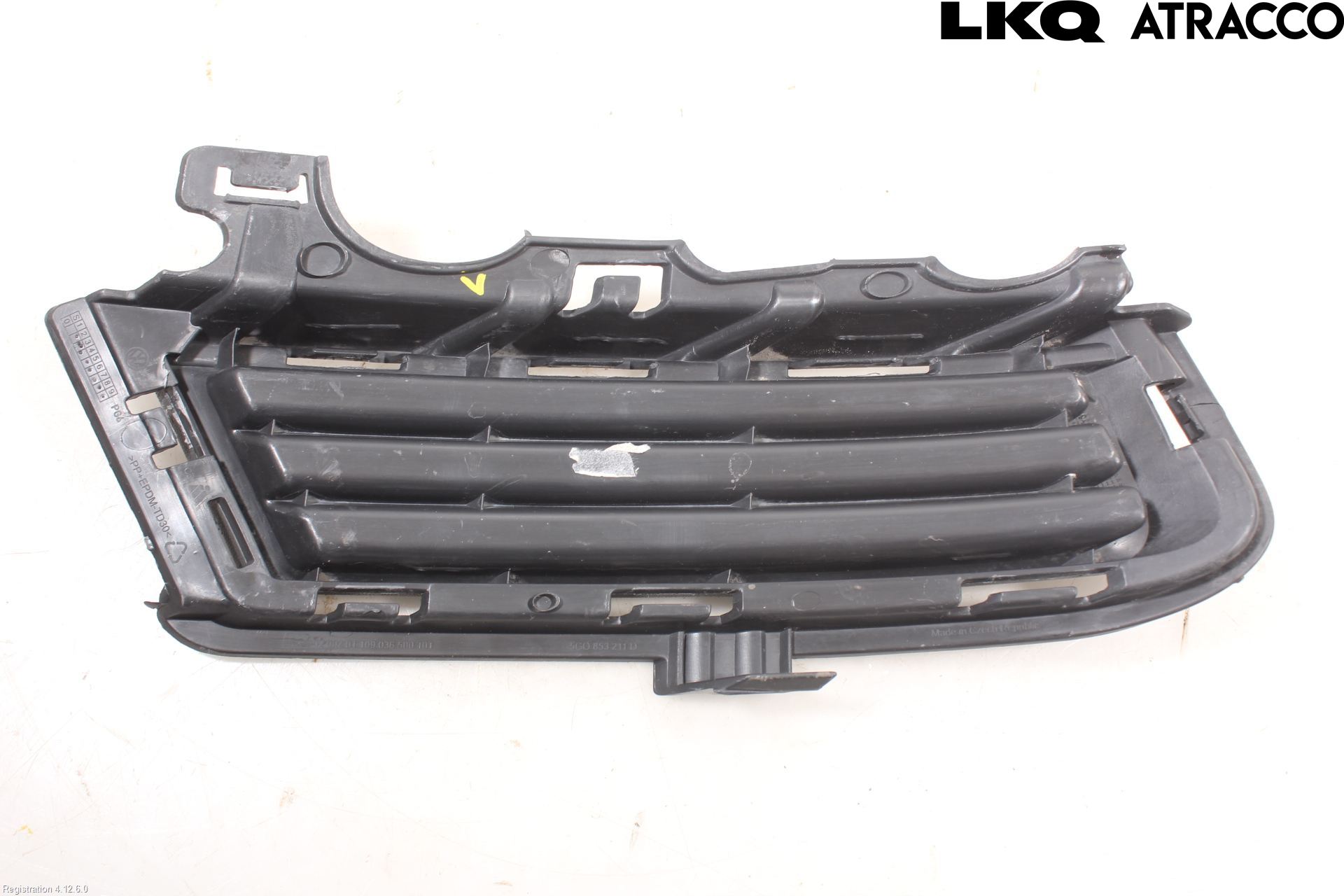 Volkswagen VW GOLF / E-GOLF VII 13-20 Grilldel Vänster