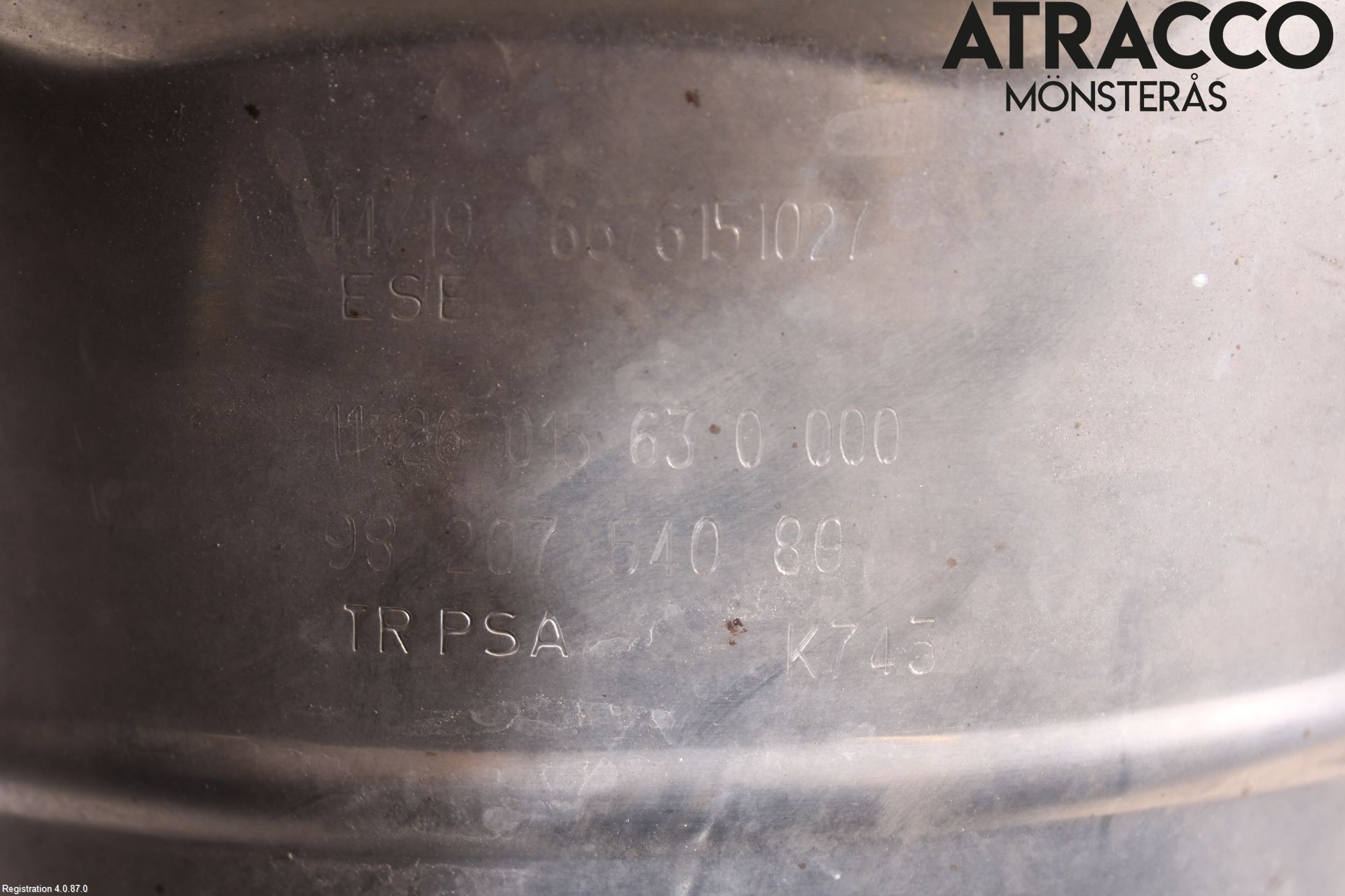 Citroen DS 7 CROSSBACK 19-23 Katalysator