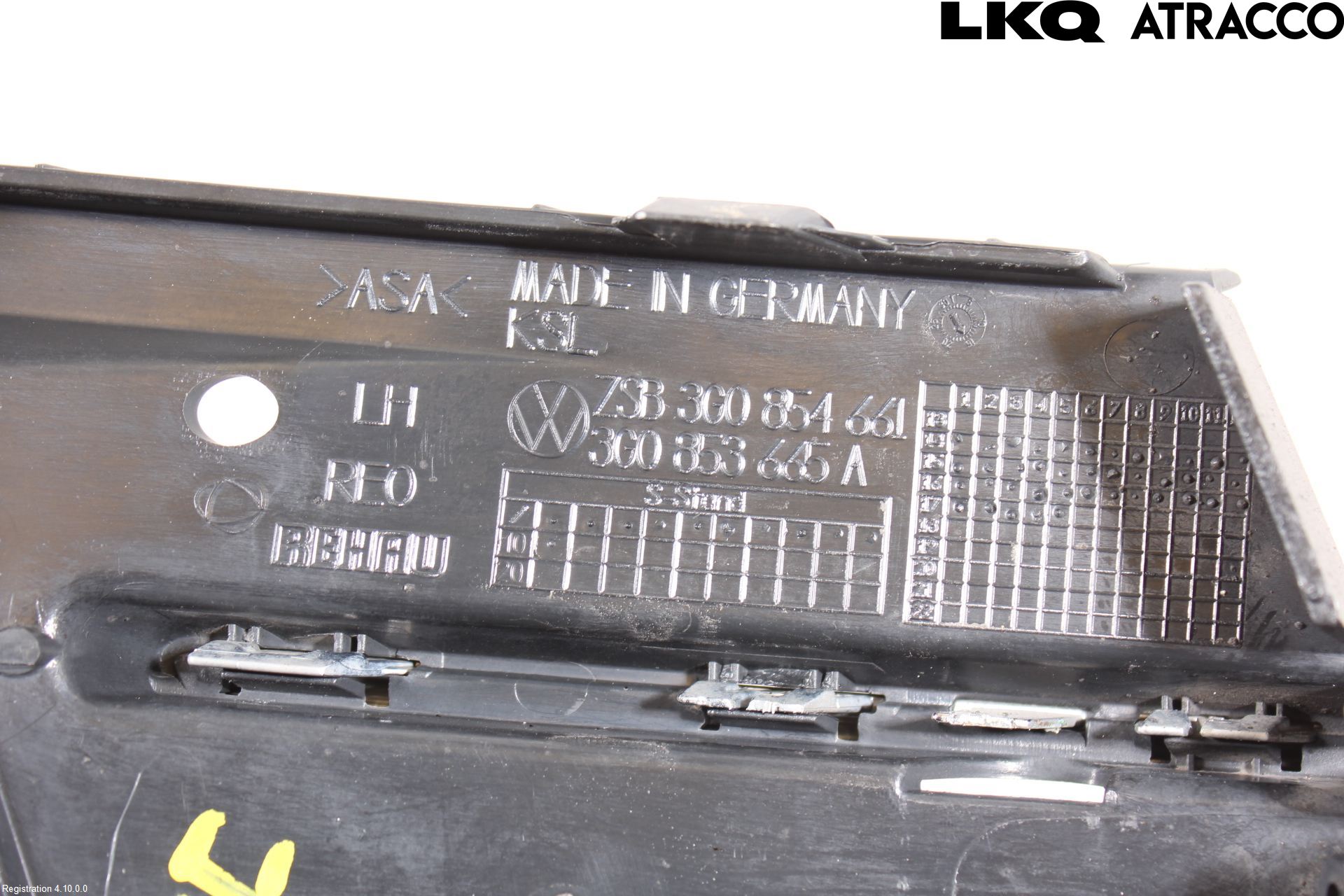 Volkswagen VW PASSAT 15-19 Dimljussarg Fram