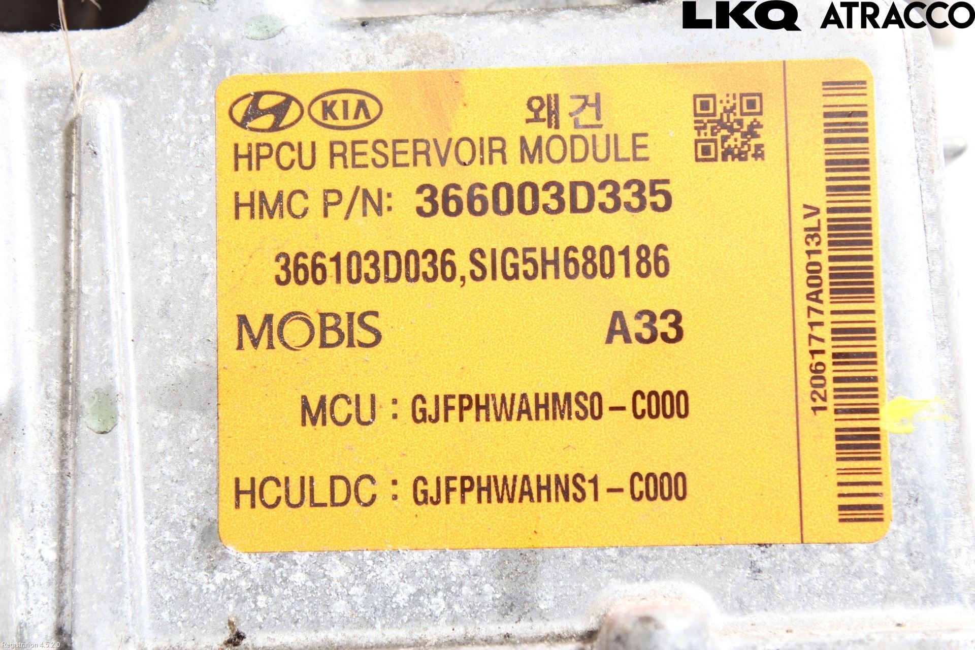 Kia OPTIMA 16-20 Hybridconverter