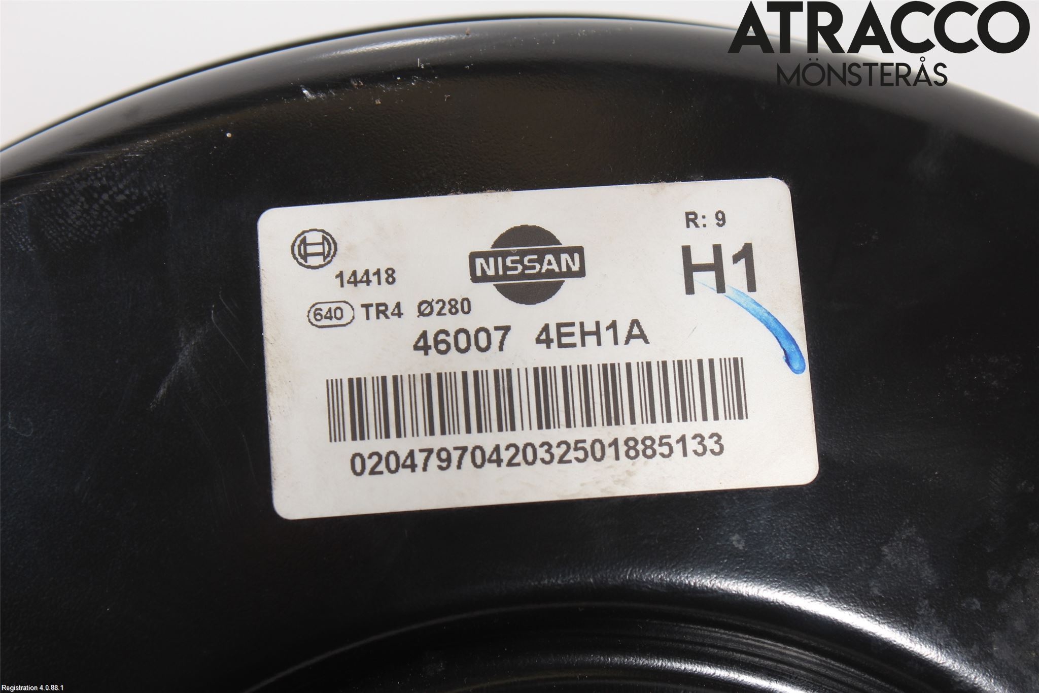 Nissan QASHQAI 17-21 Bromsservo