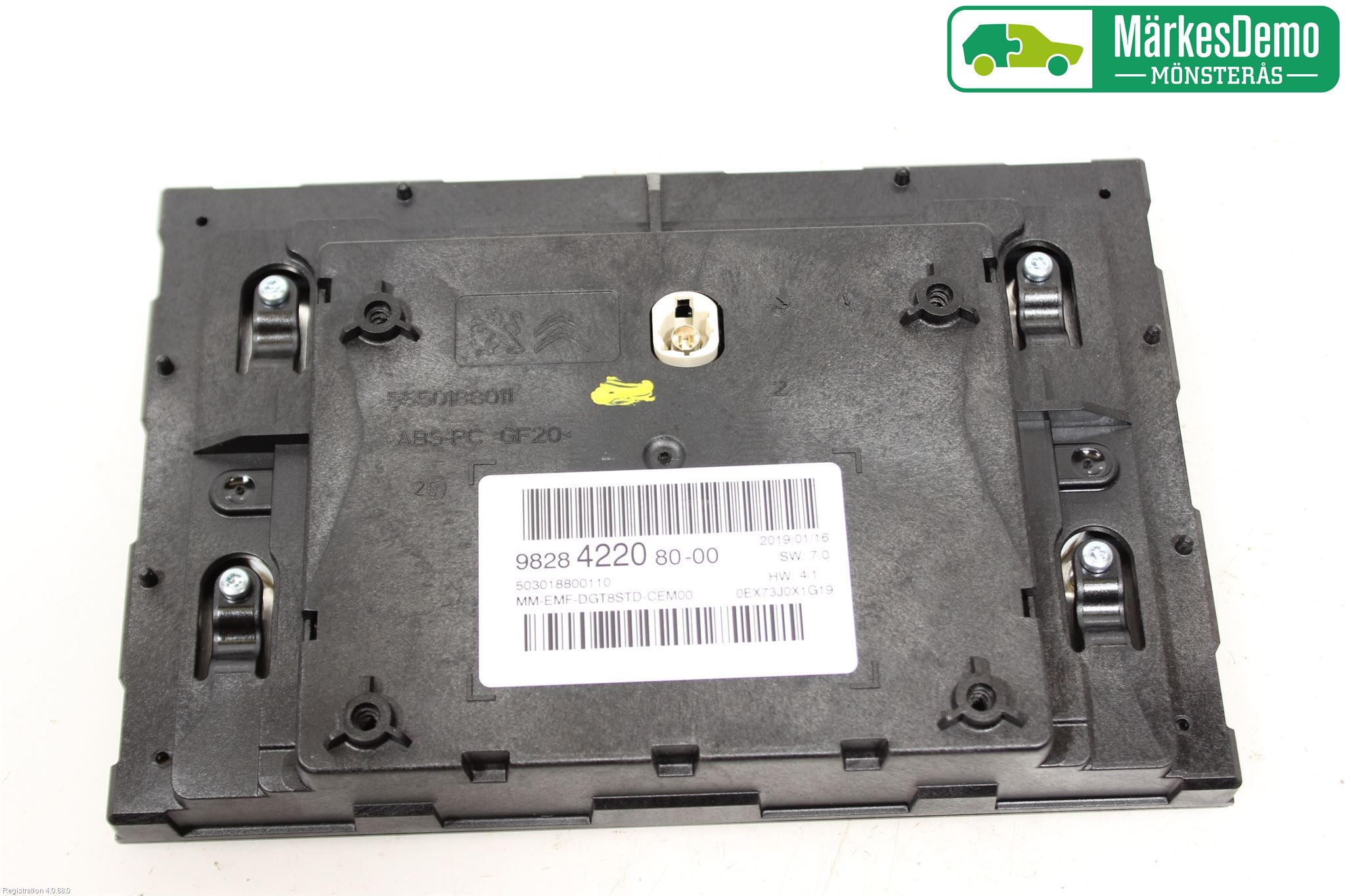 Citroen BERLINGO/E-BERLINGO 19- Multifunktionsdisplay