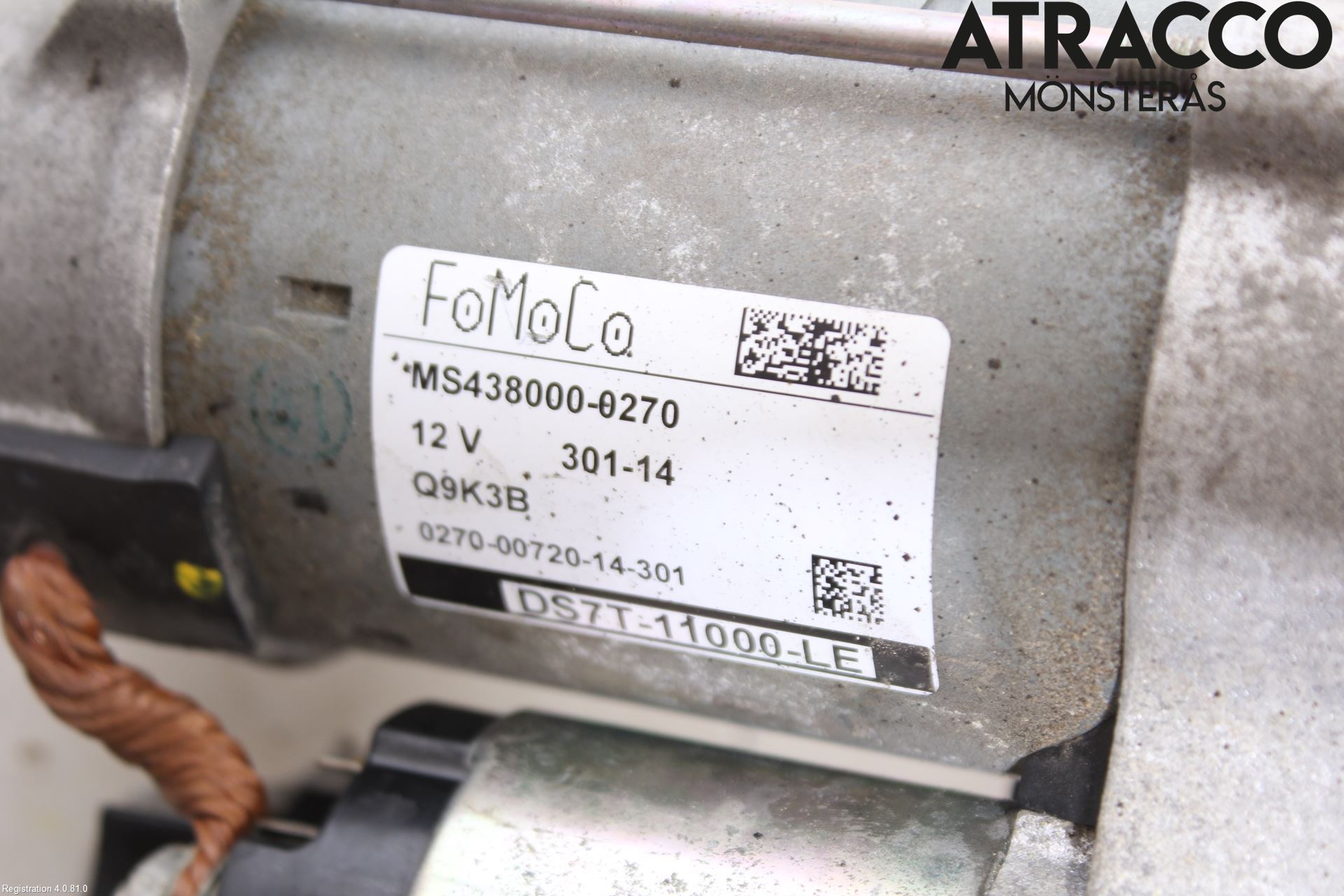 Ford MONDEO 15-22 Startmotor Diesel