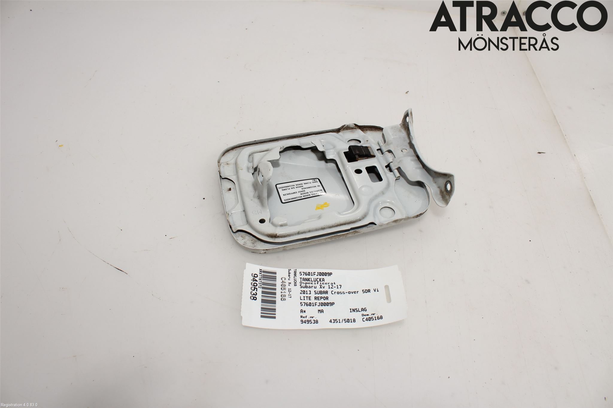 Subaru XV 12-17 Tanklucka