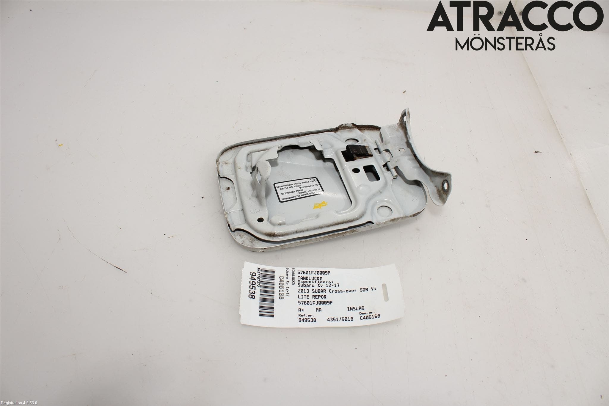 Subaru XV 12-17 Tanklucka