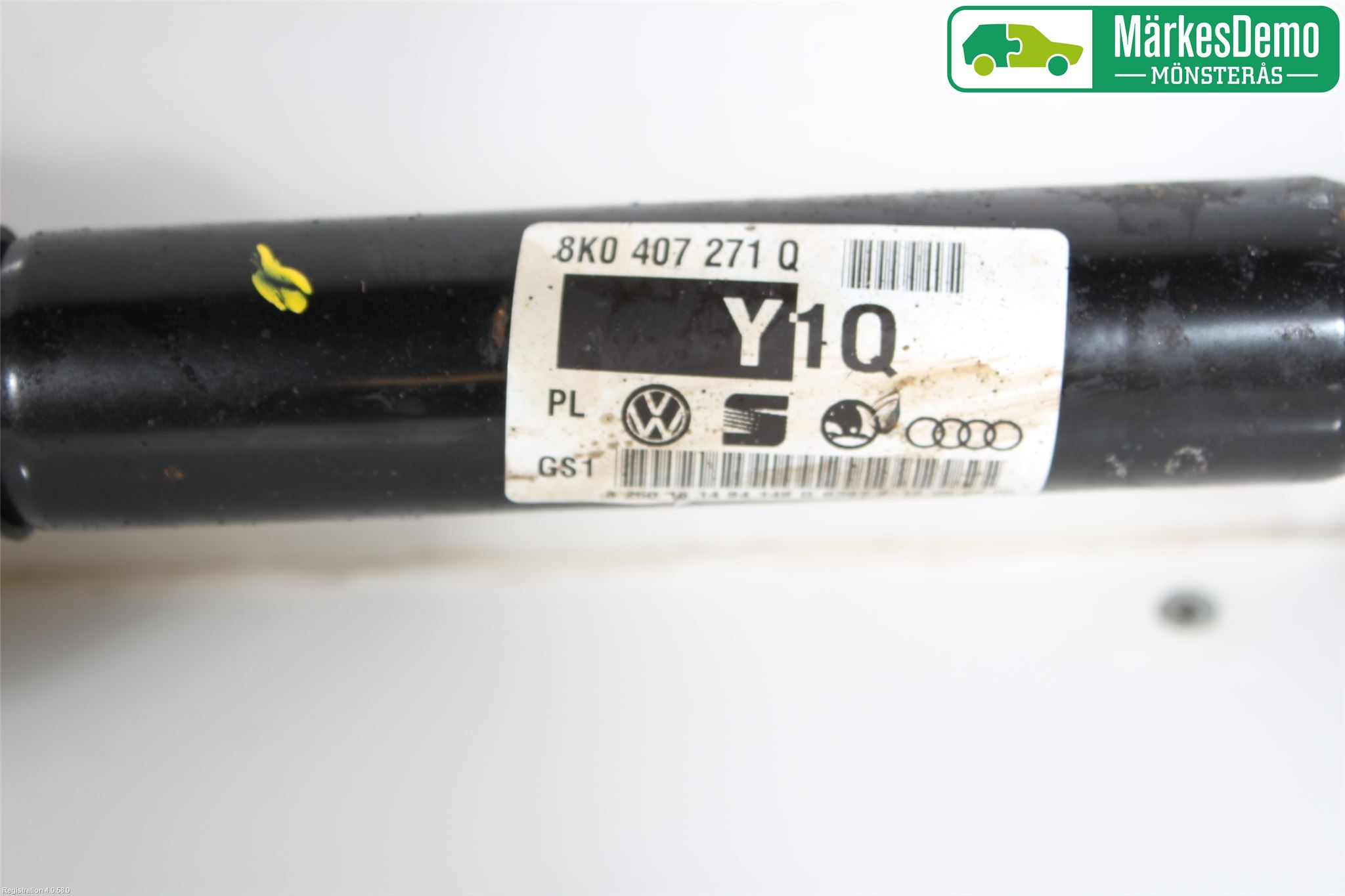 Audi A4/S4 08-11 Drivaxel Fram Vänster