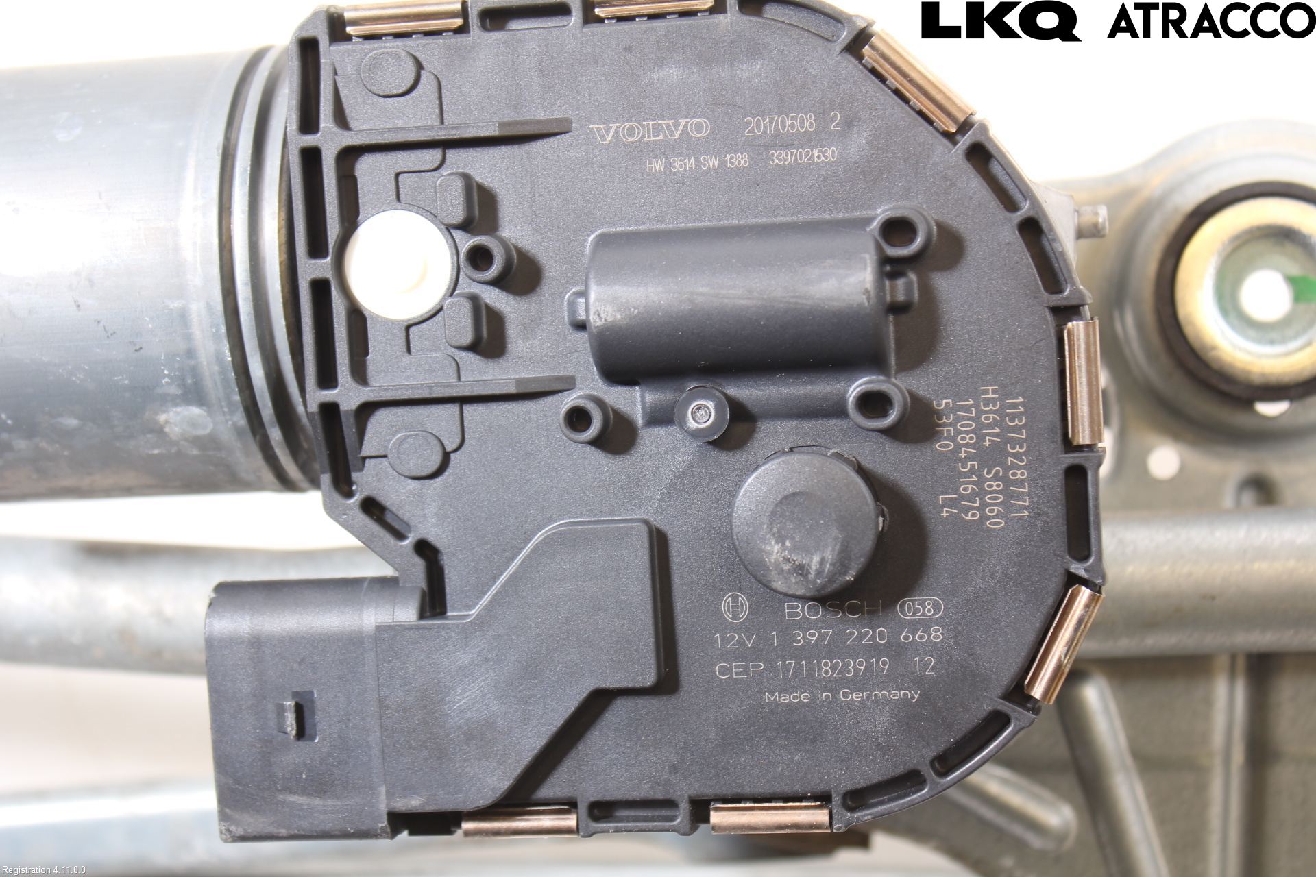 Volvo XC60 14-17 Torkarmotor Vindruta