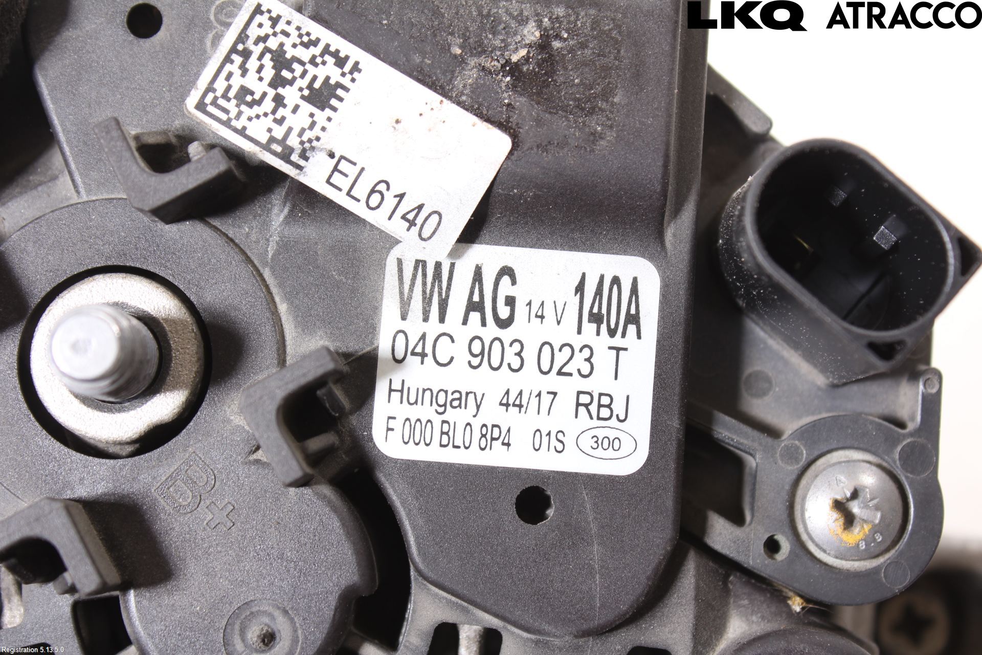 Volkswagen VW GOLF / E-GOLF VII 13-20 Generator