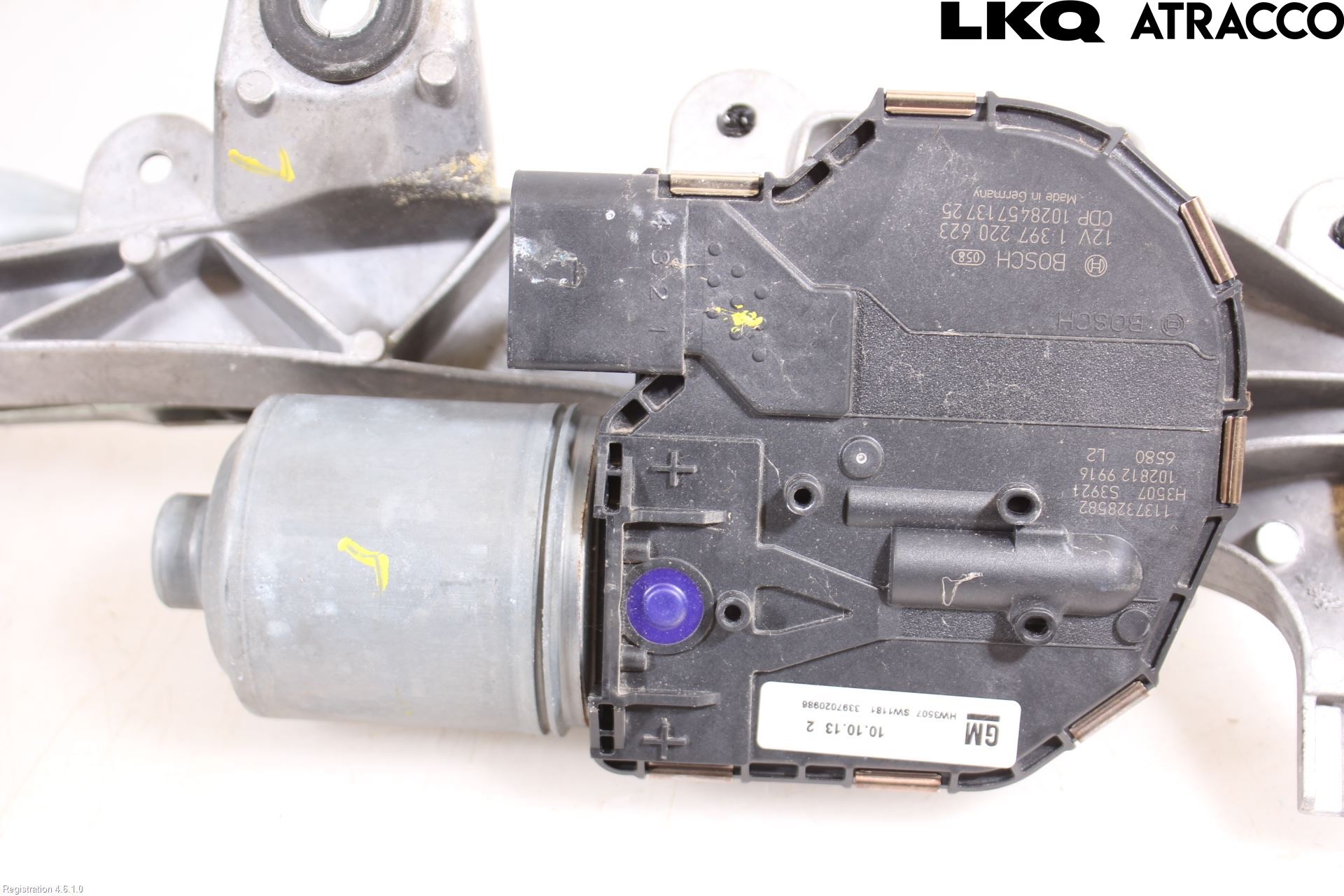 Opel ASTRA J 10-15 Torkarmotor Vindruta