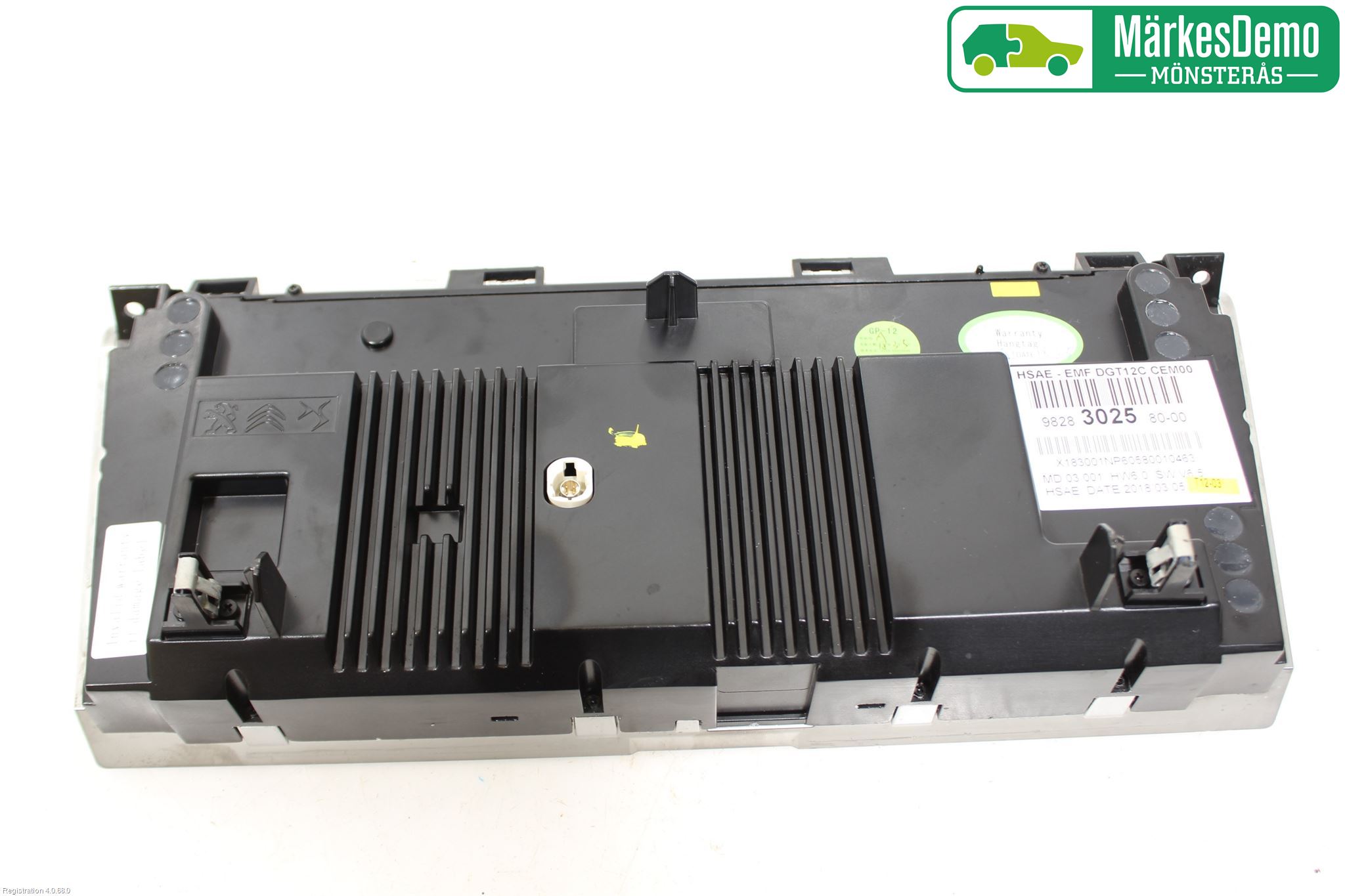 Citroen DS 7 CROSSBACK 19-23 Bildskärm