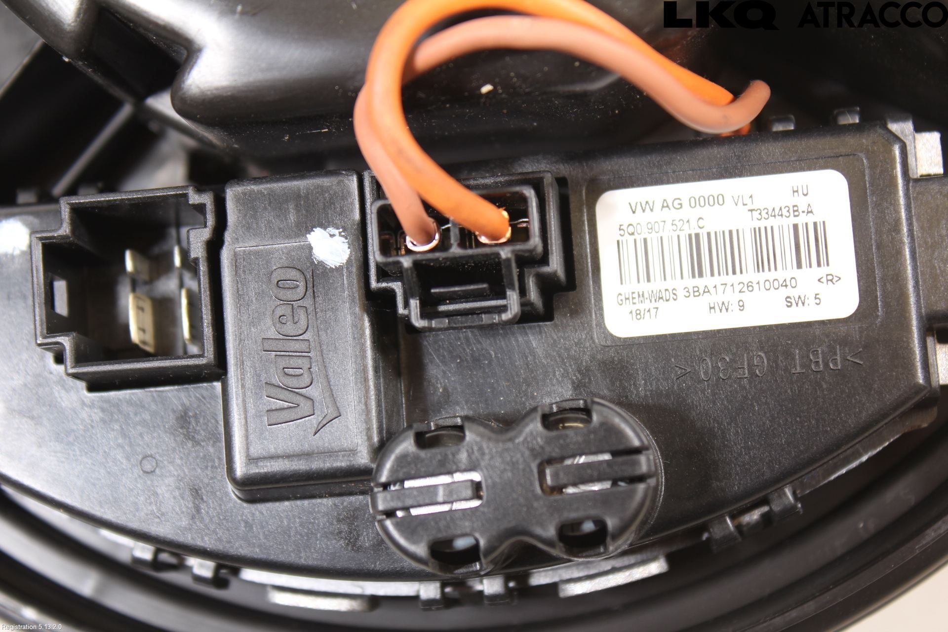 Volkswagen VW GOLF / E-GOLF VII 13-20 Värmefläkt
