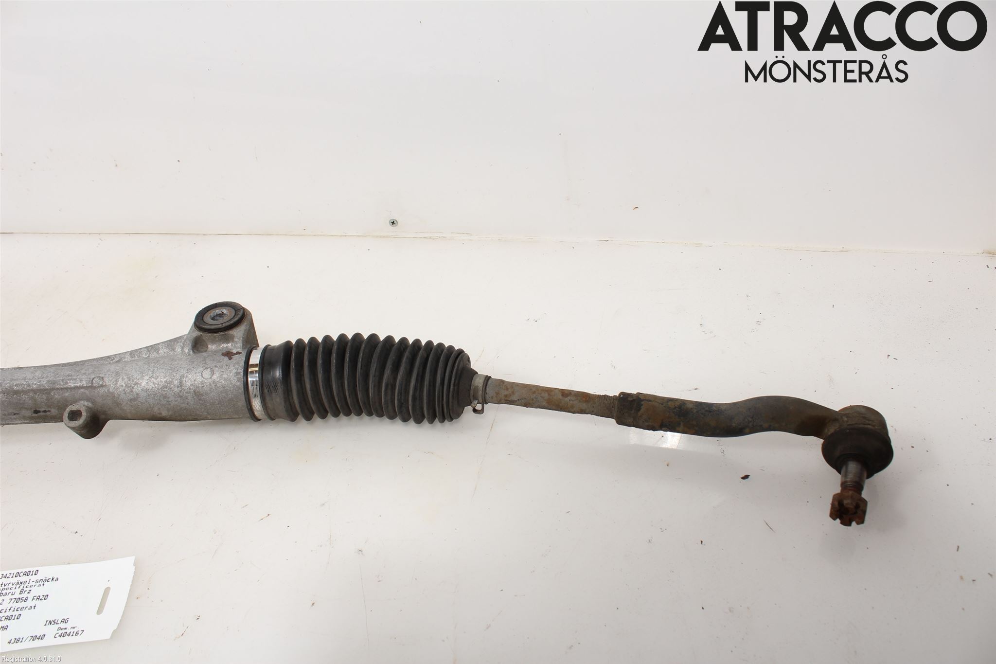 Subaru BRZ Styrväxel-Snäcka