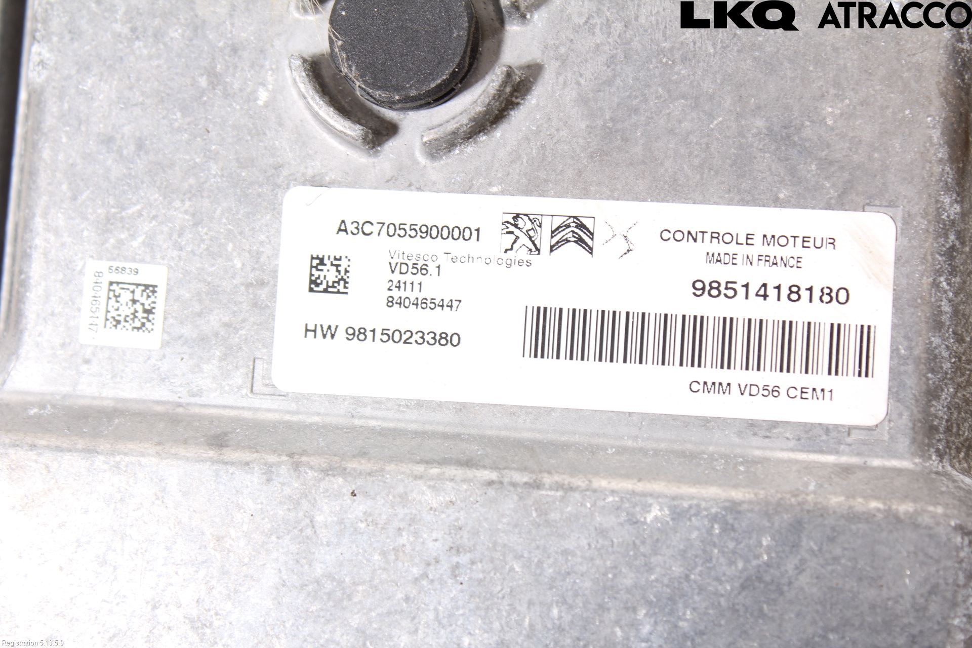 Opel ASTRA L 22- Styrenhet Insprut Bensin