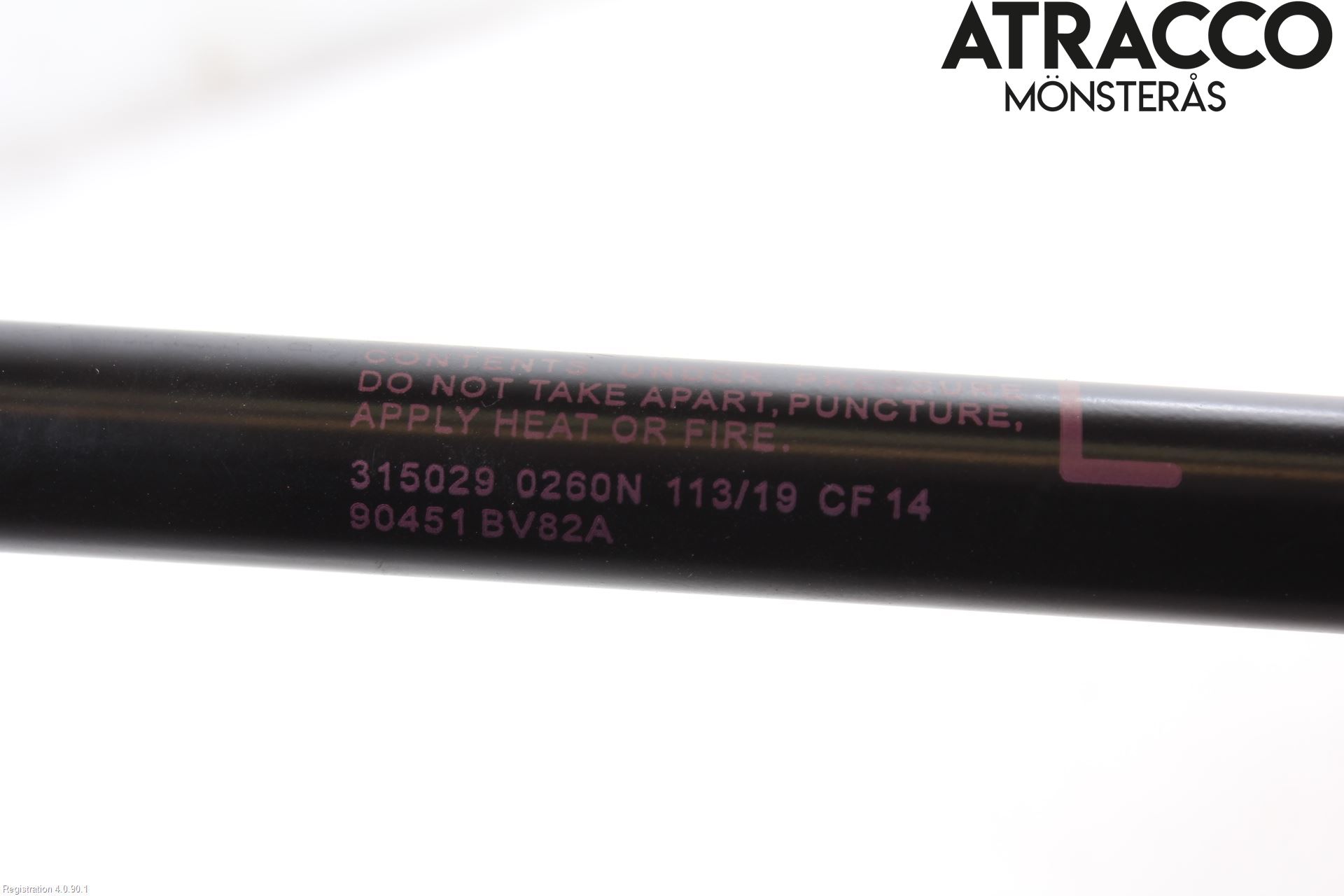 Nissan JUKE 14-19 Gasfjäder Baklucka