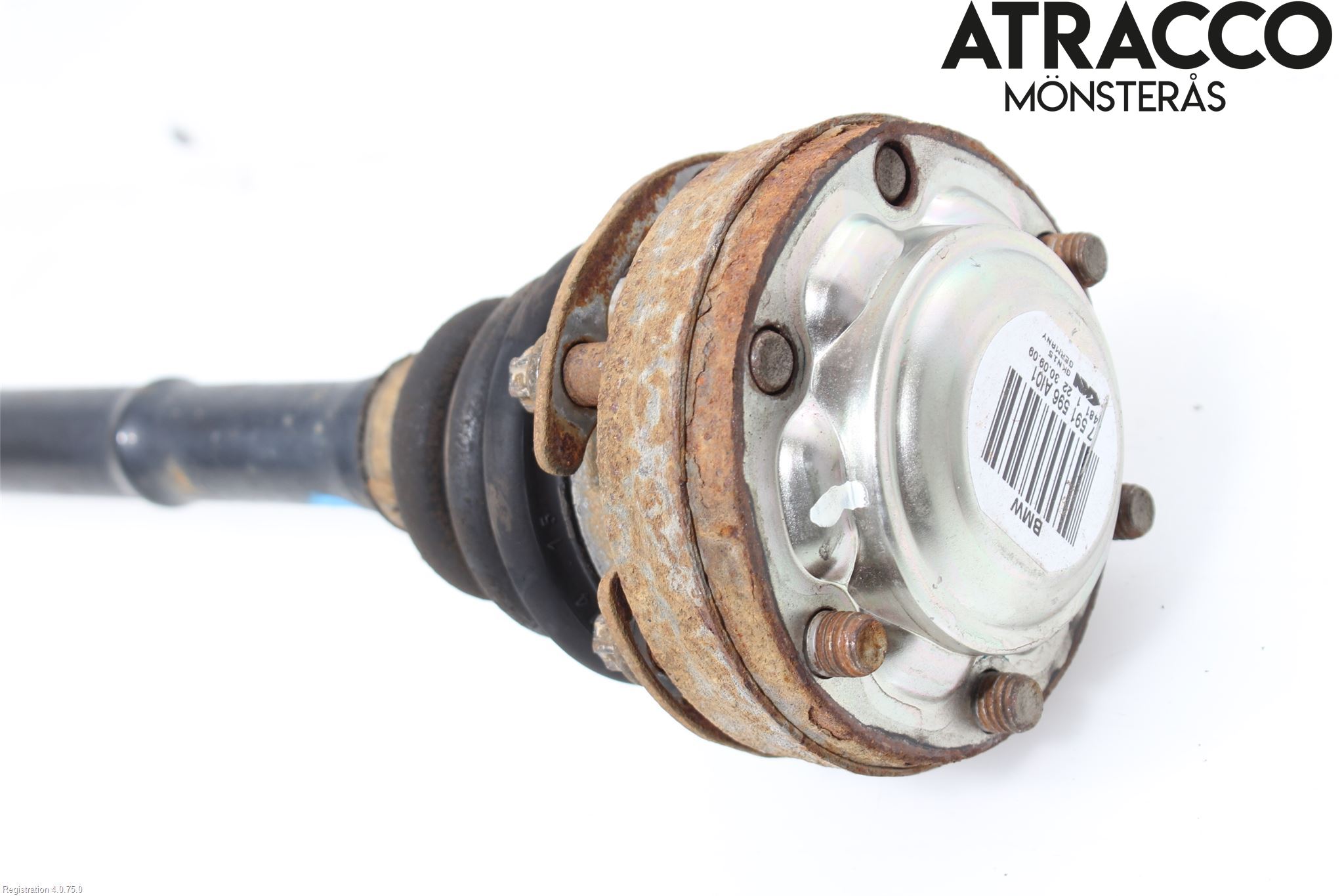 BMW X1 E84 10-15 Drivaxel Bak Höger