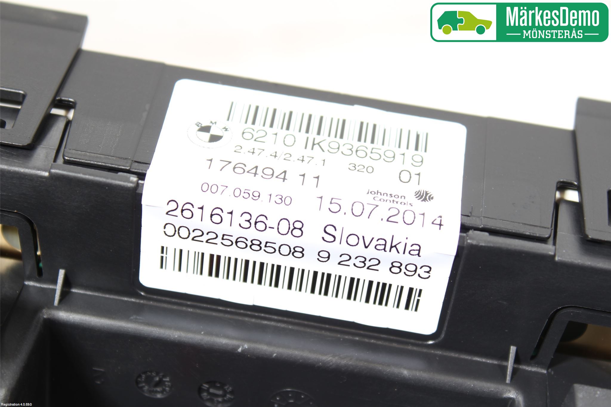 BMW 3 GT F34 13-19 Instrument Komb