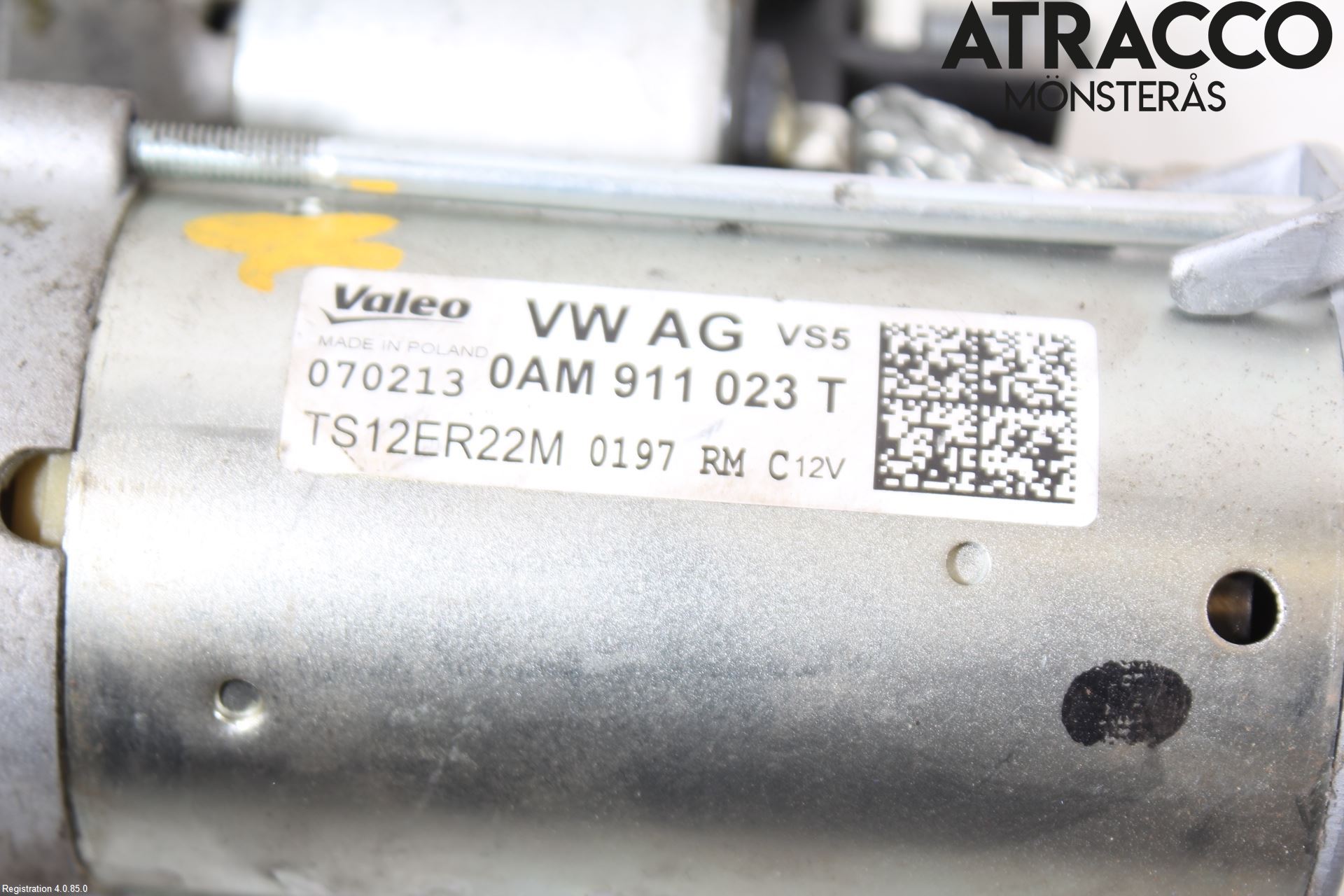 Volkswagen VW PASSAT 11-14 Startmotor