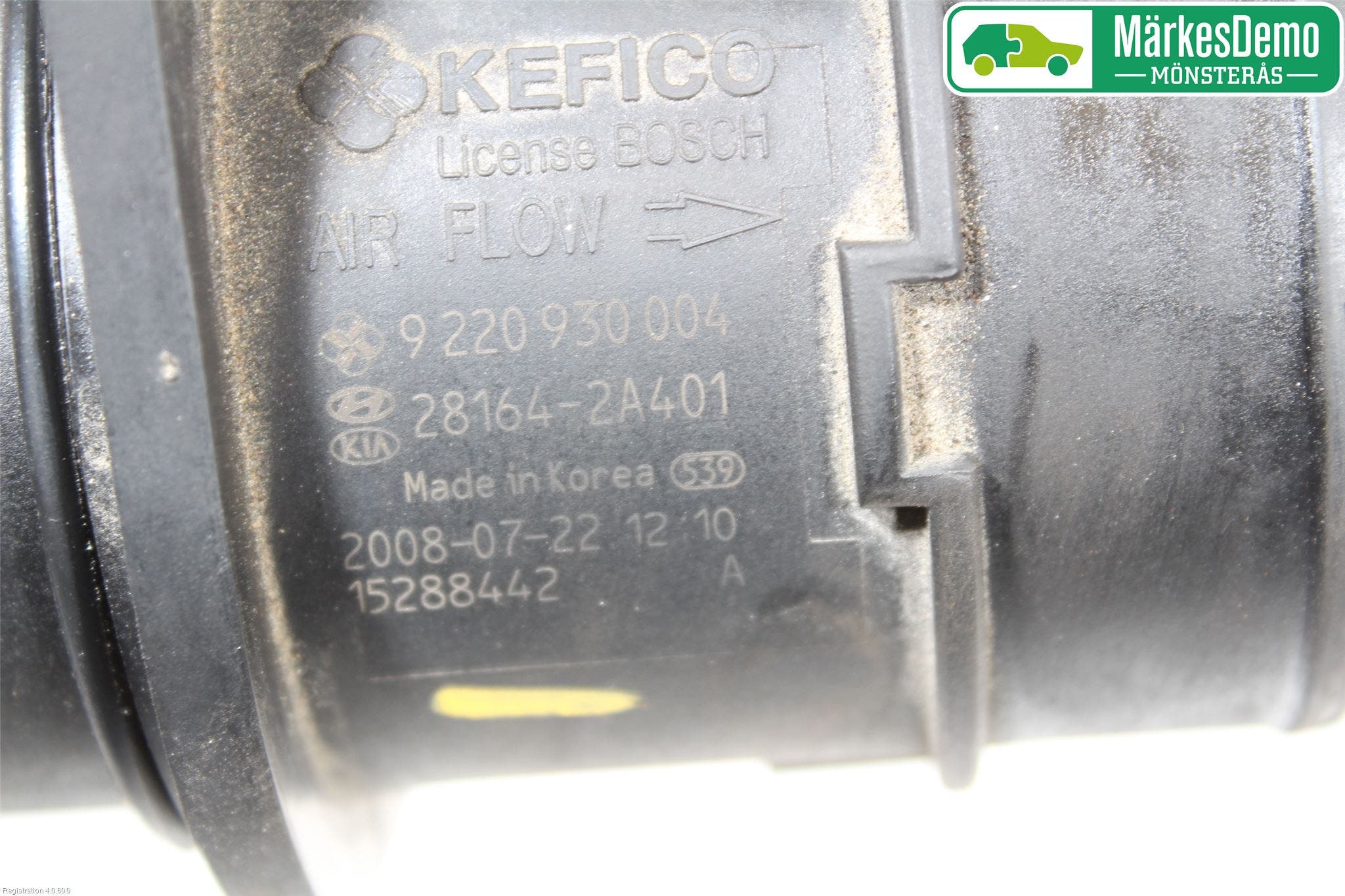 Hyundai i30 FD 07-12 Injluftmassamätare