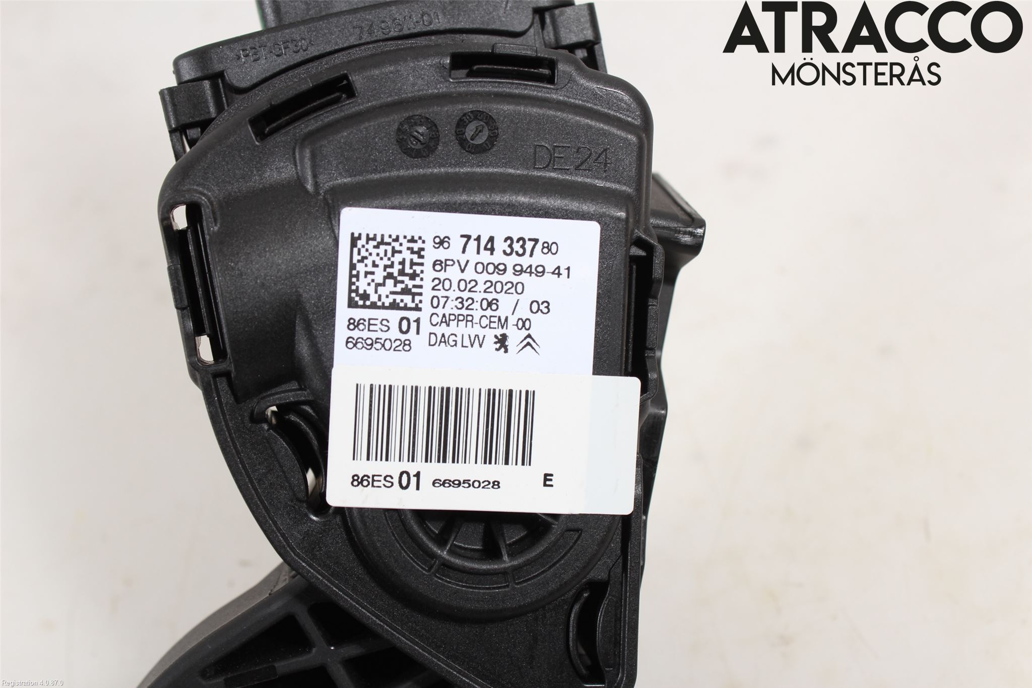 Citroen COTROEN C3 17-24 Gaspedal